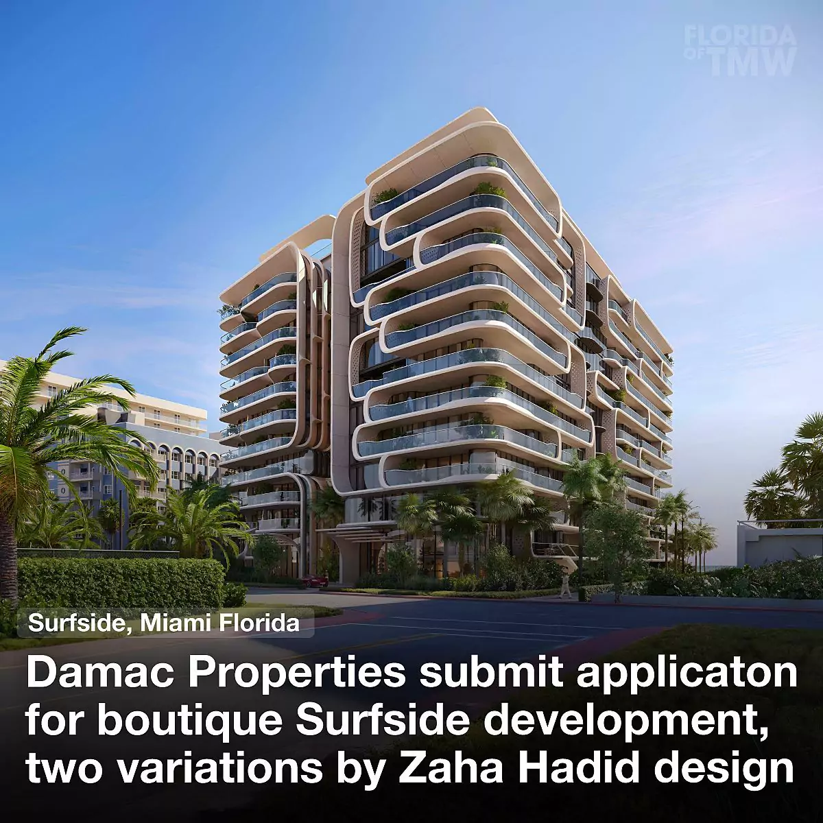 Damac Properties submit application for boutique Surfside development