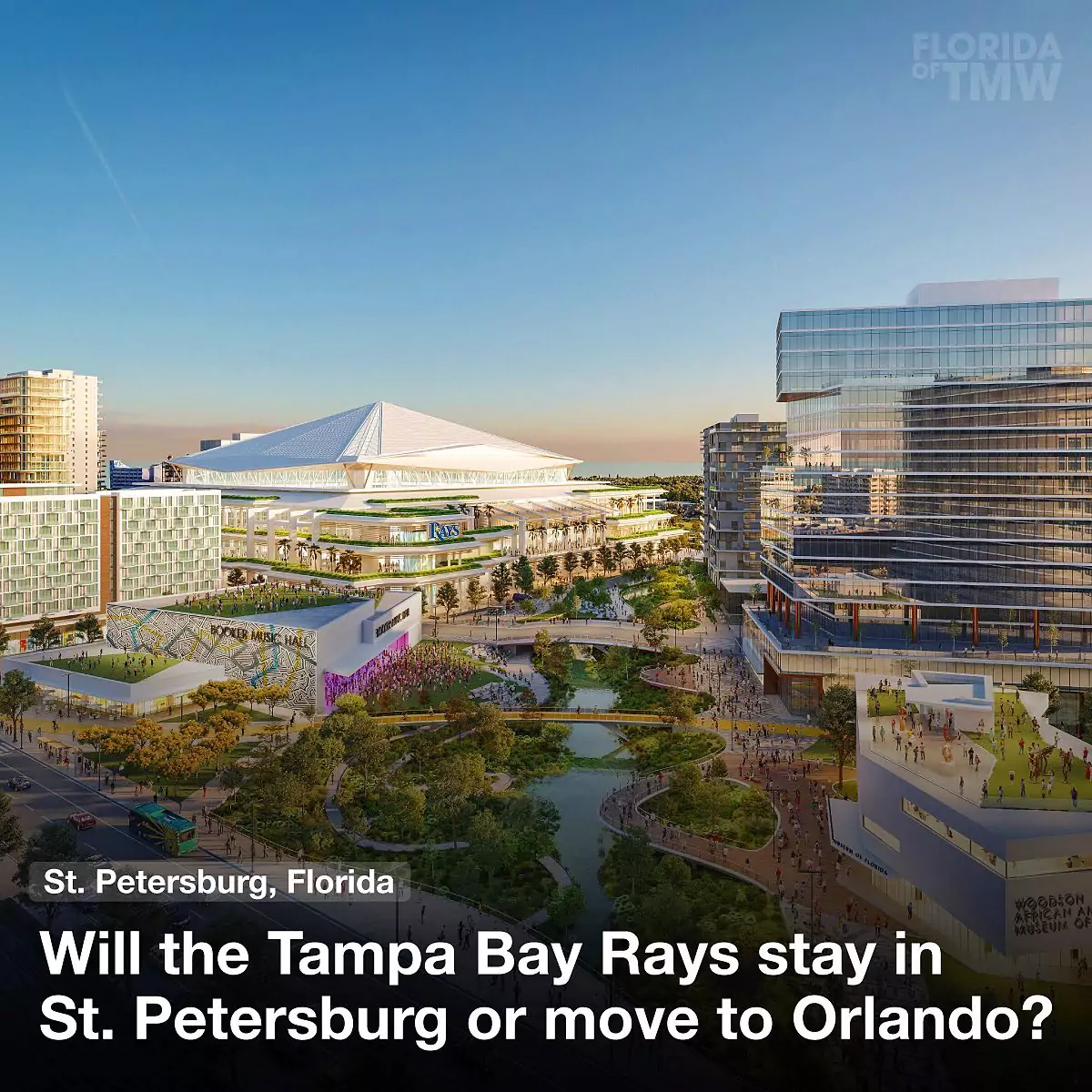 Will the Tampa Bay Rays stay in St. Petersburg or move to Orlando?
