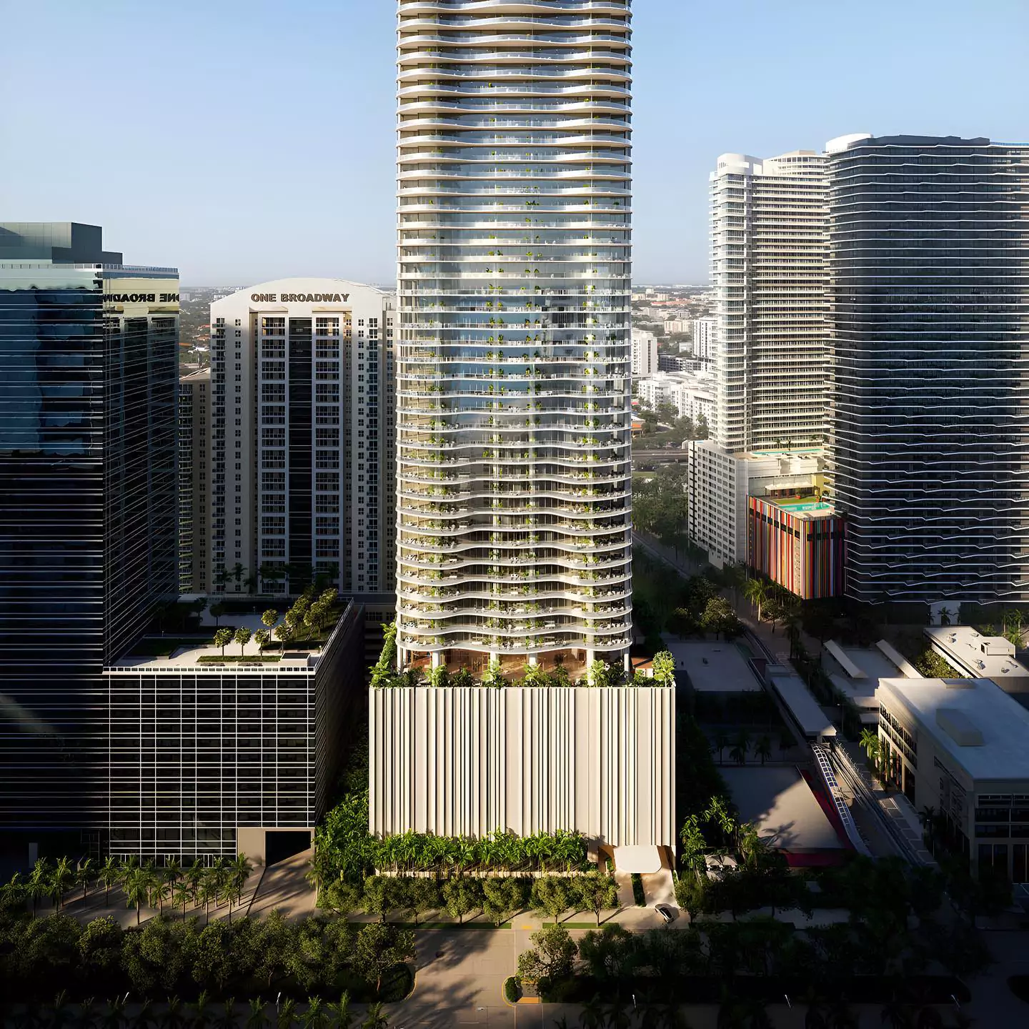 1428 Brickell, will be world's first high-rise residential tower using photovoltaic glazing