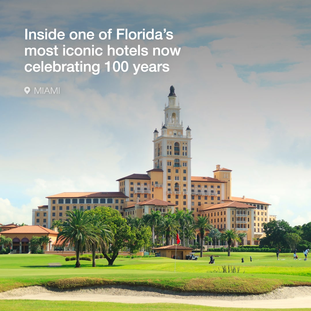 Inside one of Florida’s most iconic hotels, now celebrating 100 years of luxury