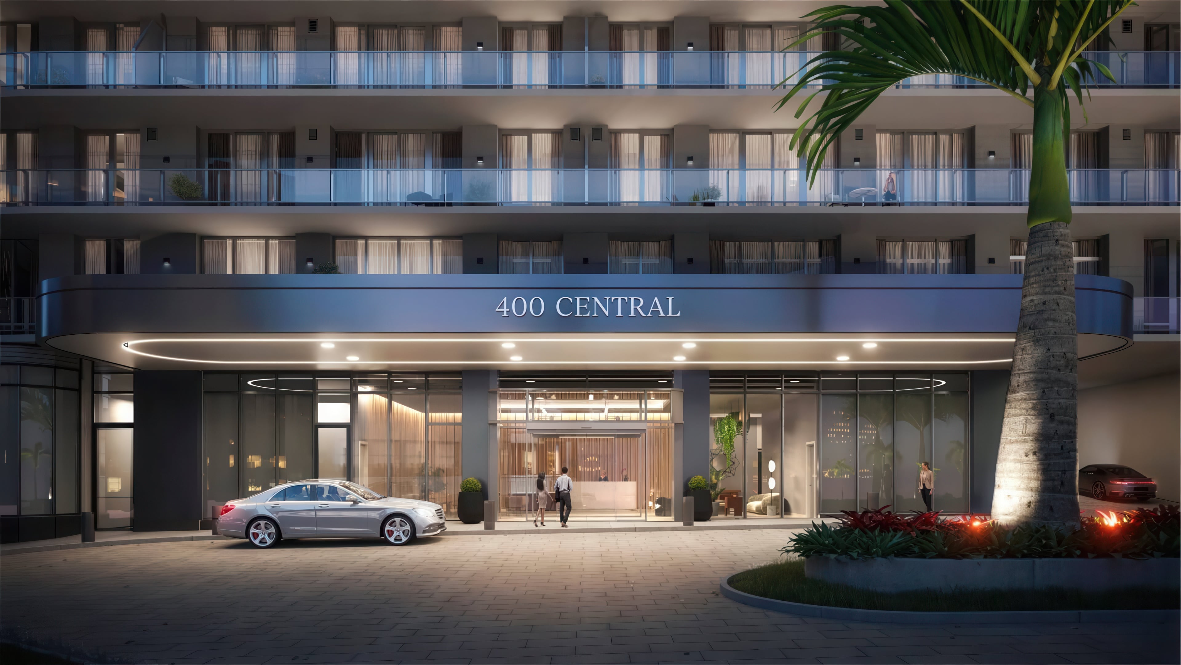 Construction at The Residences at 400 Central is entering the home stretch