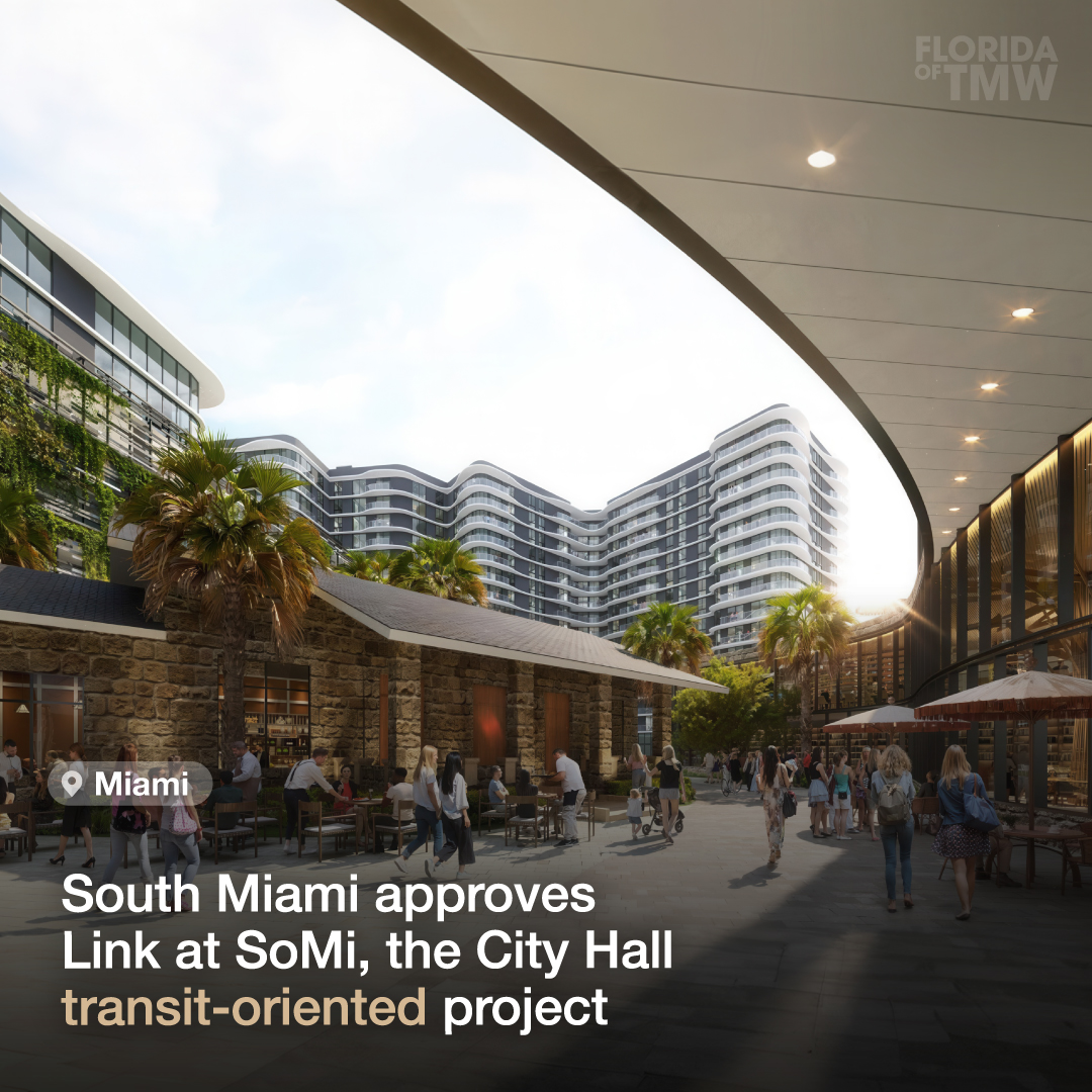 South Miami approves Link at Somi, the $309 million City Hall transit-oriented project