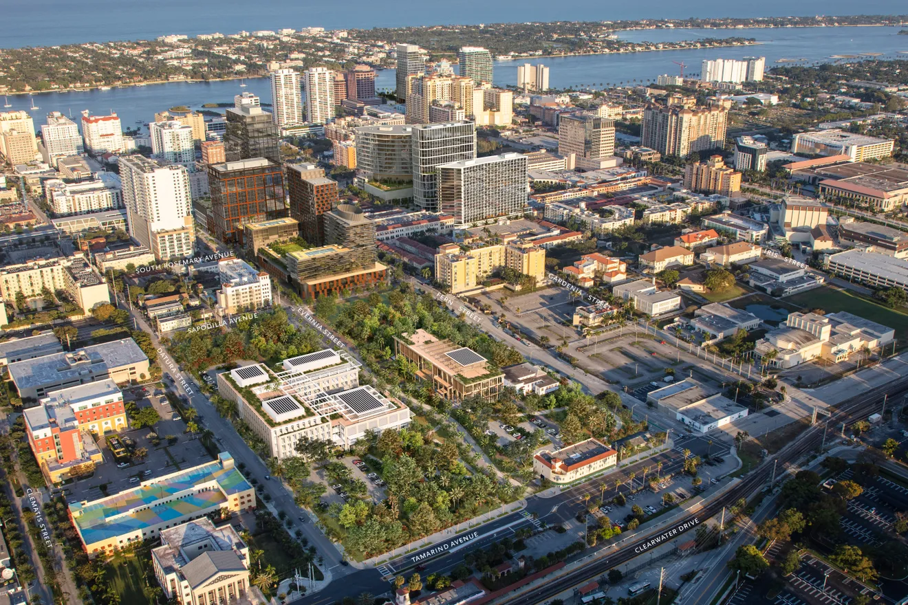 Image Credit: Vanderbilt University. Planned campus in downtown West Palm Beach