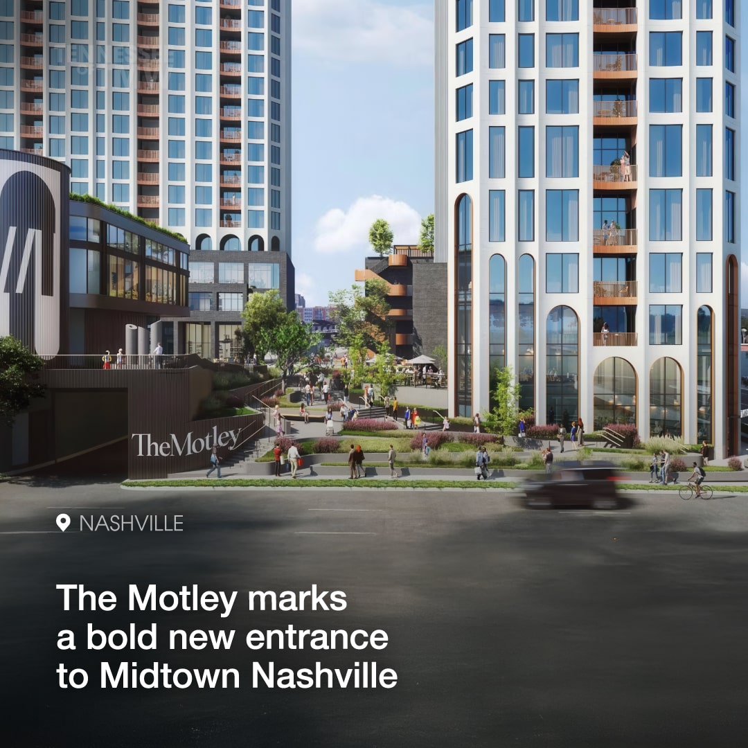 The Motley marks a bold new entrance to Midtown Nashville
