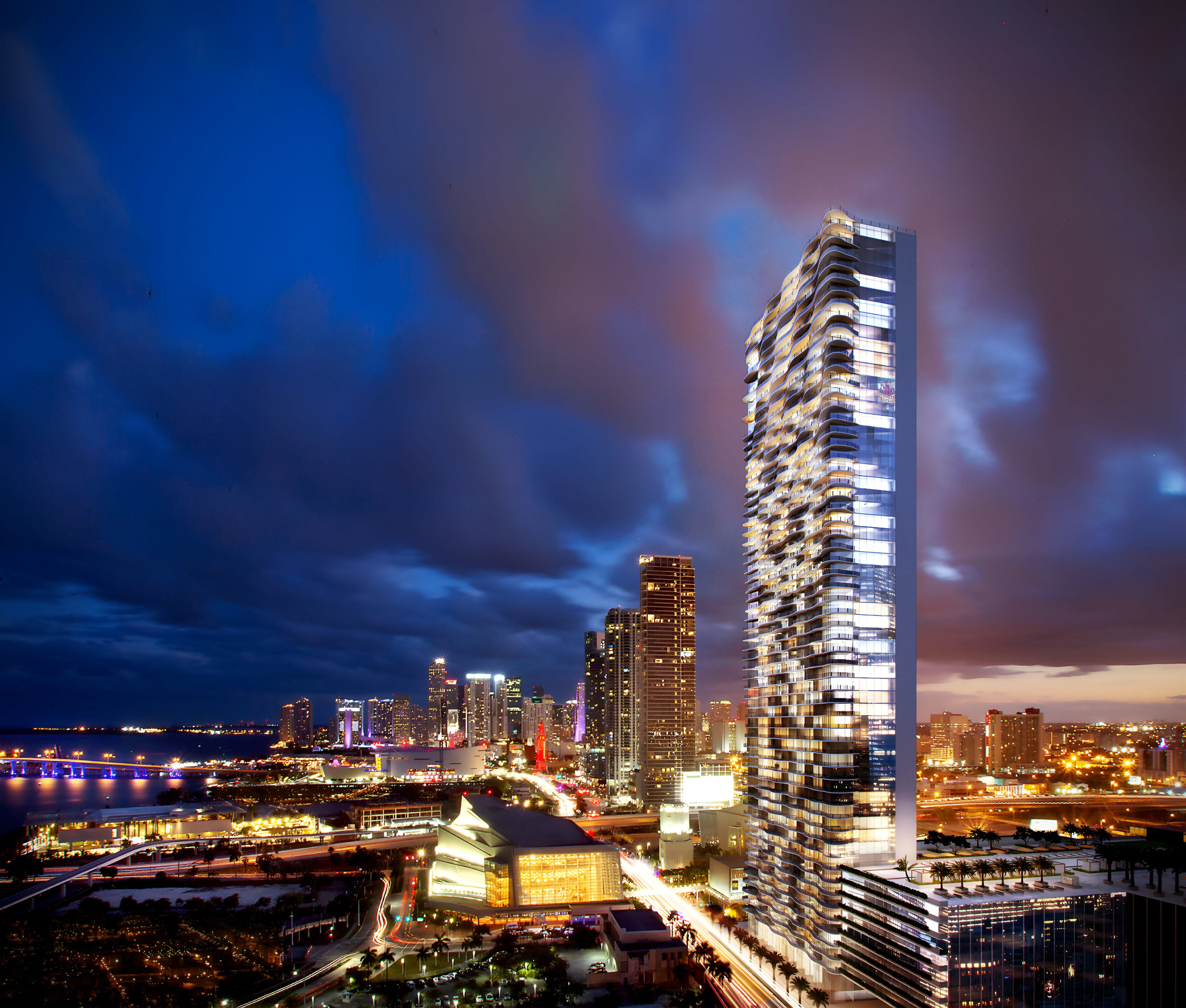 Casa Bella Residences by B&B Italia breaks ground, a 56-story condo development in Miami