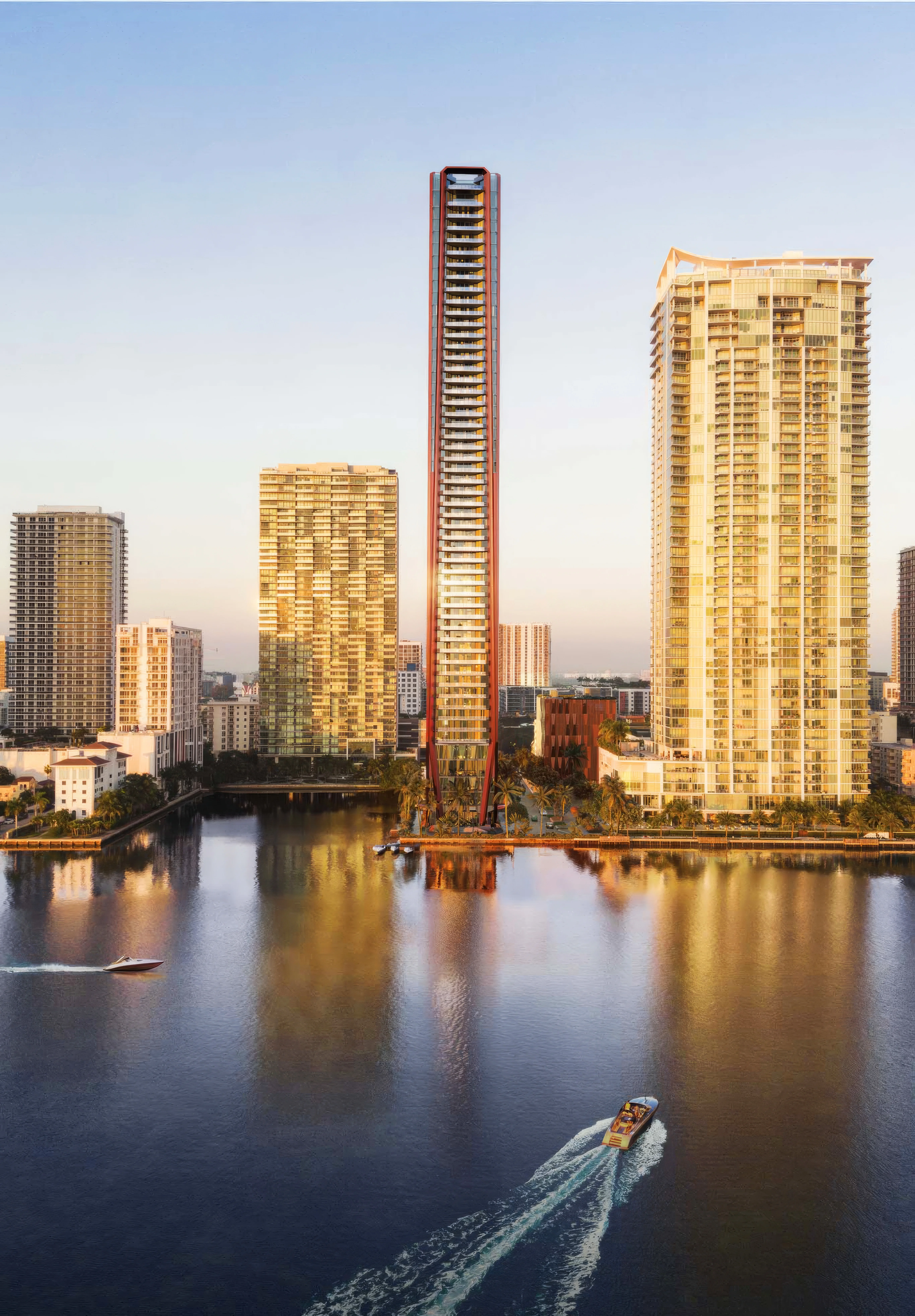 Terra & Major Food Group join forces to launch Villa Miami, a 58-story waterfront condominium tower, offering residents a rooftop helipad