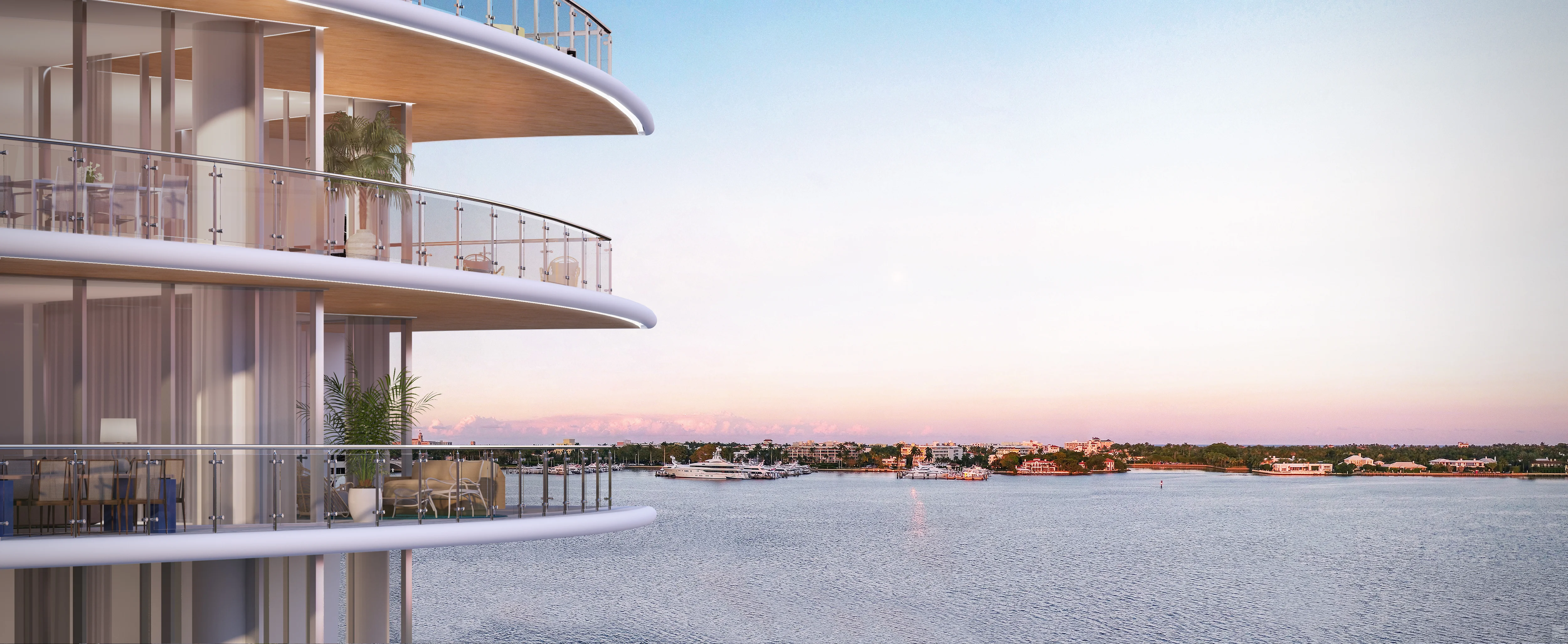 Two Roads Development & Alpha Blue Ventures top off Forté on Flagler, a 25-story waterfront condominium in West Palm Beach, expected to open in early 2025