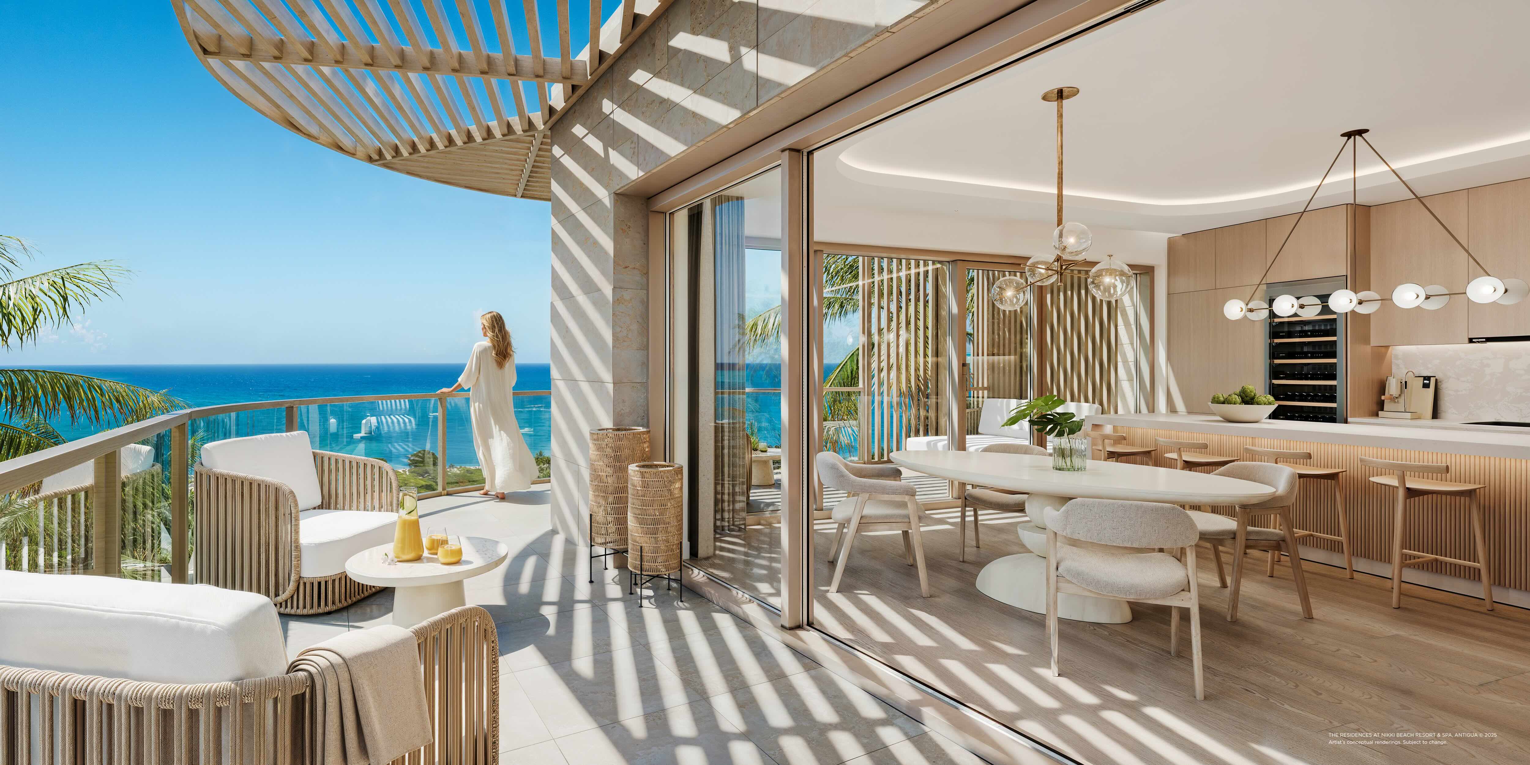Image courtesy of The Residences at Nikki Beach Resort & Spa Antigua