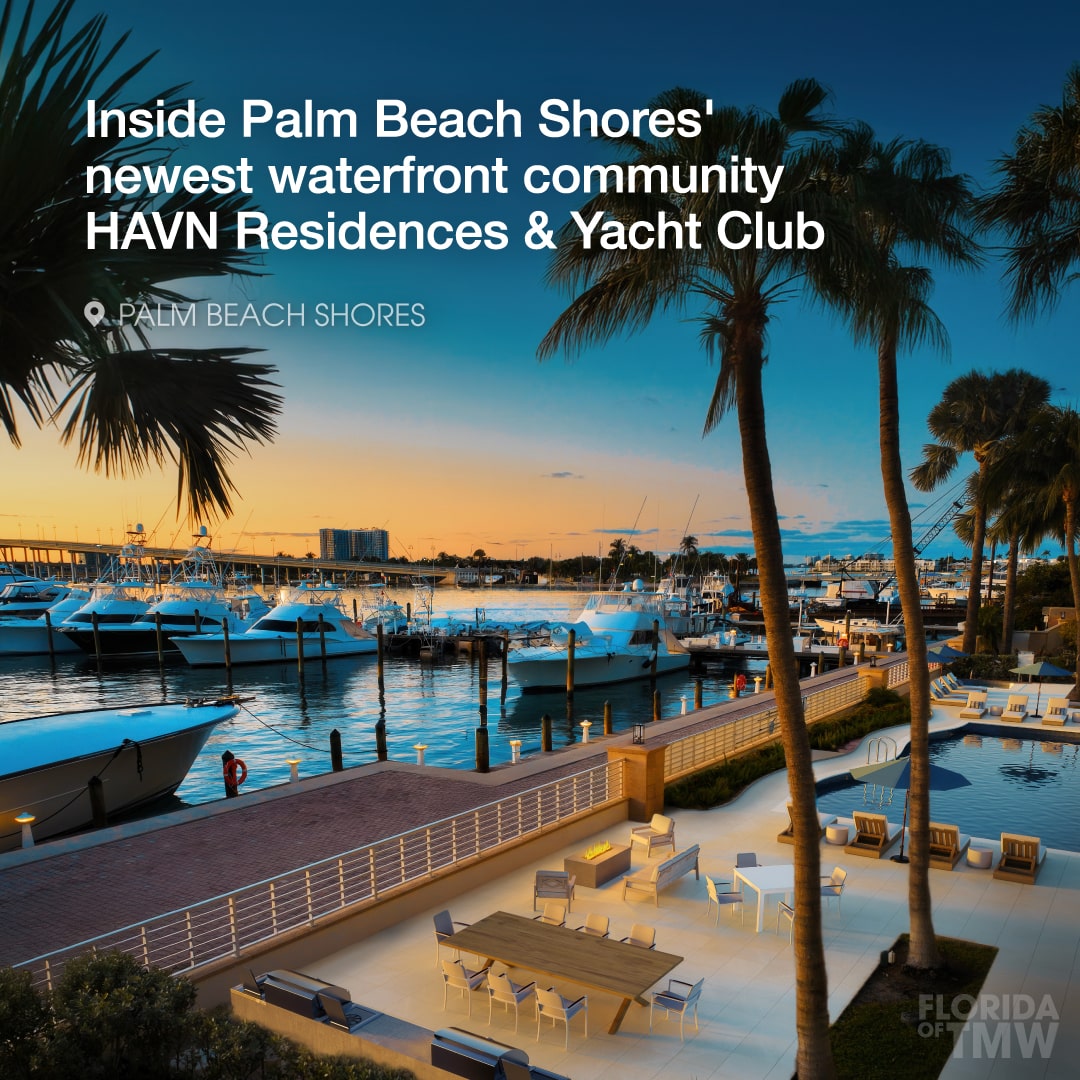 Inside Palm Beach Shores' newest waterfront community HAVN Residences & Yacht Club