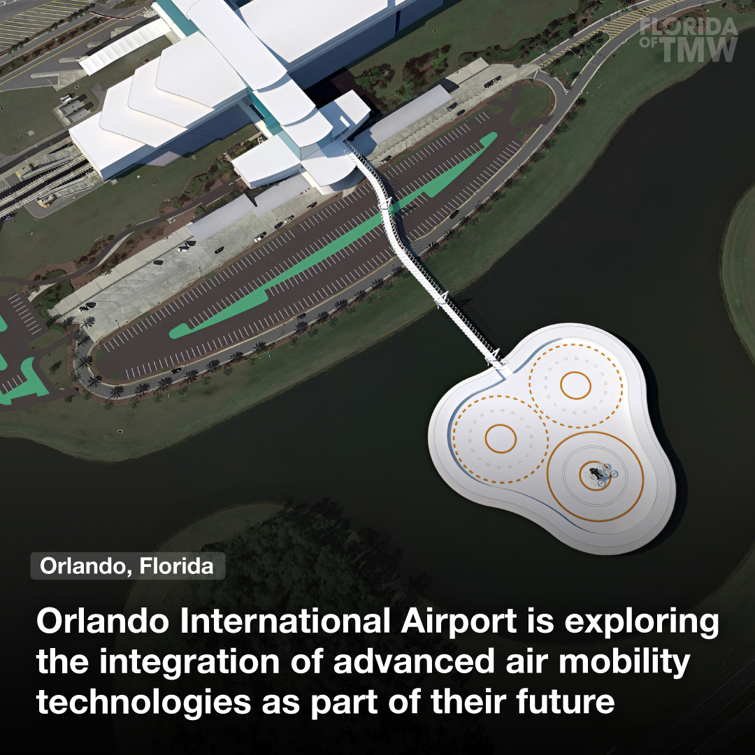 Orlando International Airport is exploring the integration of advanced air mobility technologies