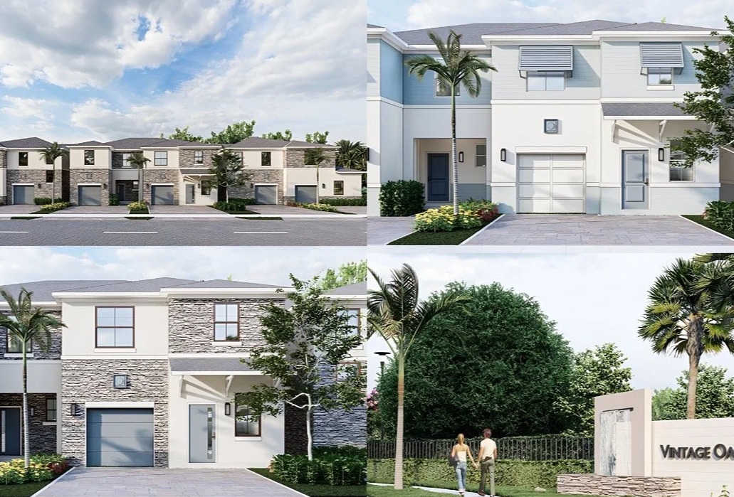 Vintage Oaks, a gated community featuring over 100 townhomes on Northlake Blvd nearing approval