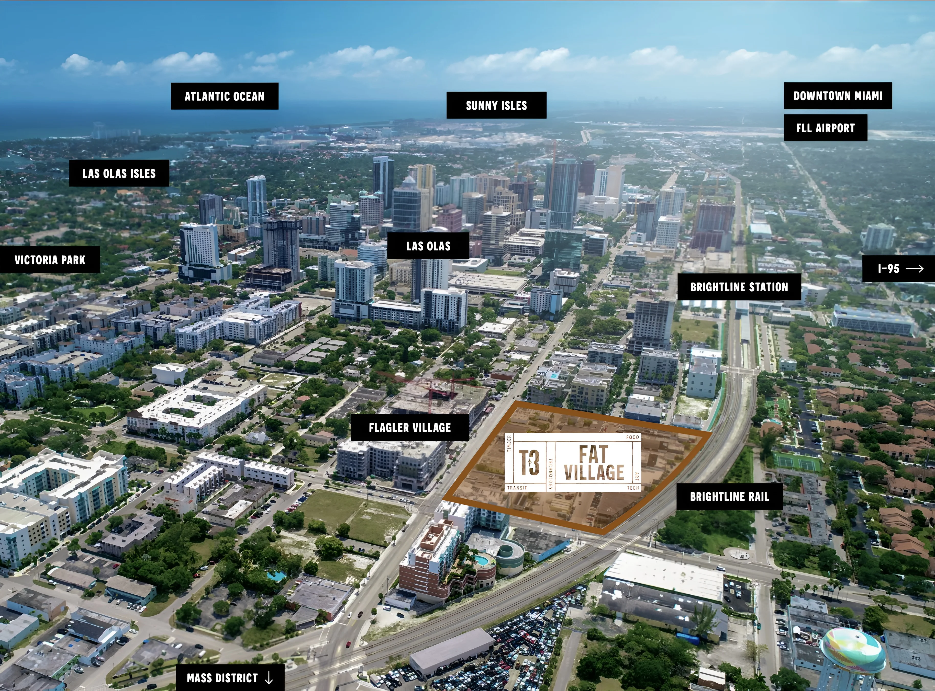 T3 FAT Village, a 5.6-acre mixed-use Food, Art & Technology development is coming to Flagler Village