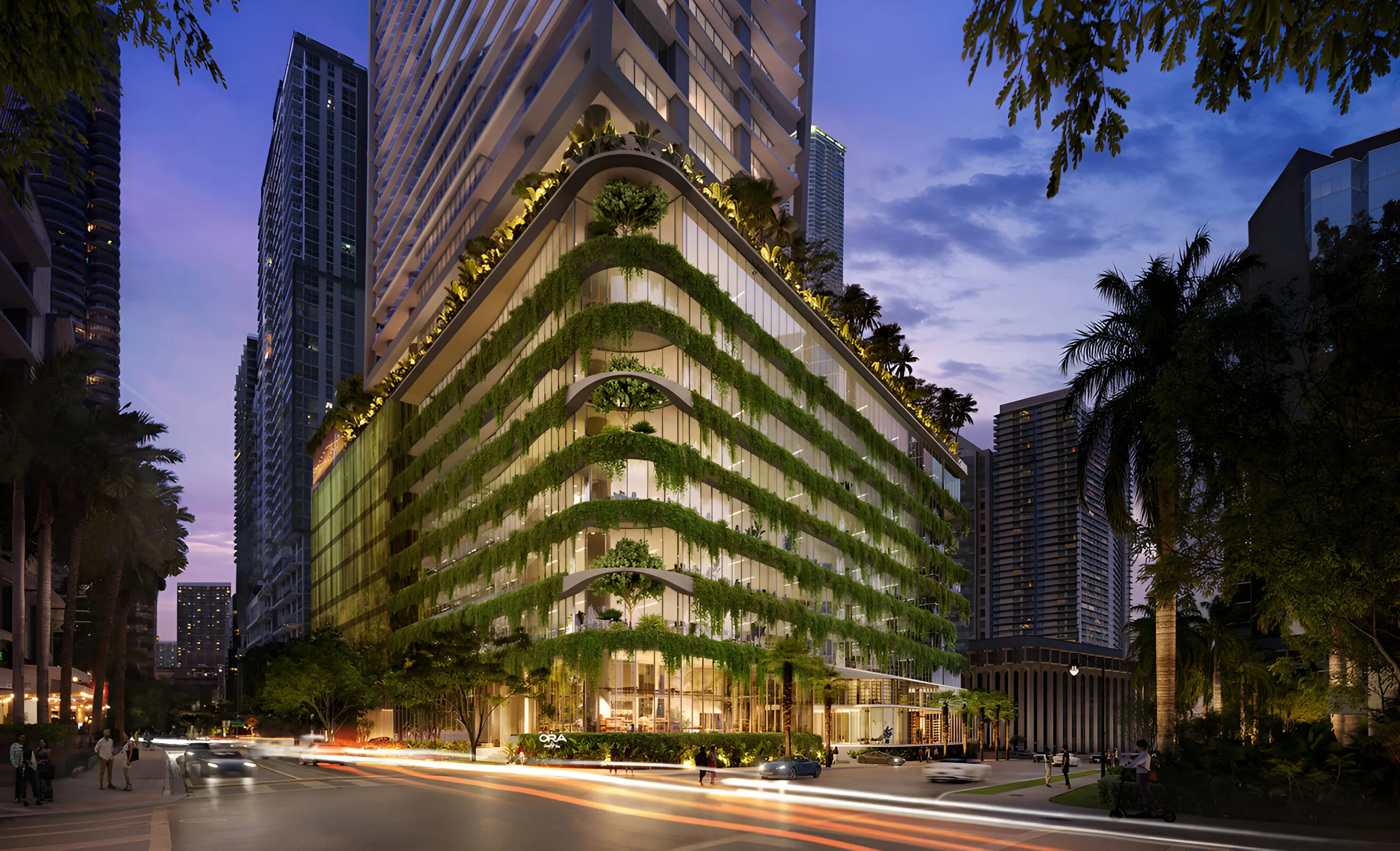 Ora by Casa Tua, a 76-story mixed-use tower offering short-term residences is coming to Miami's bustling Brickell financial district
