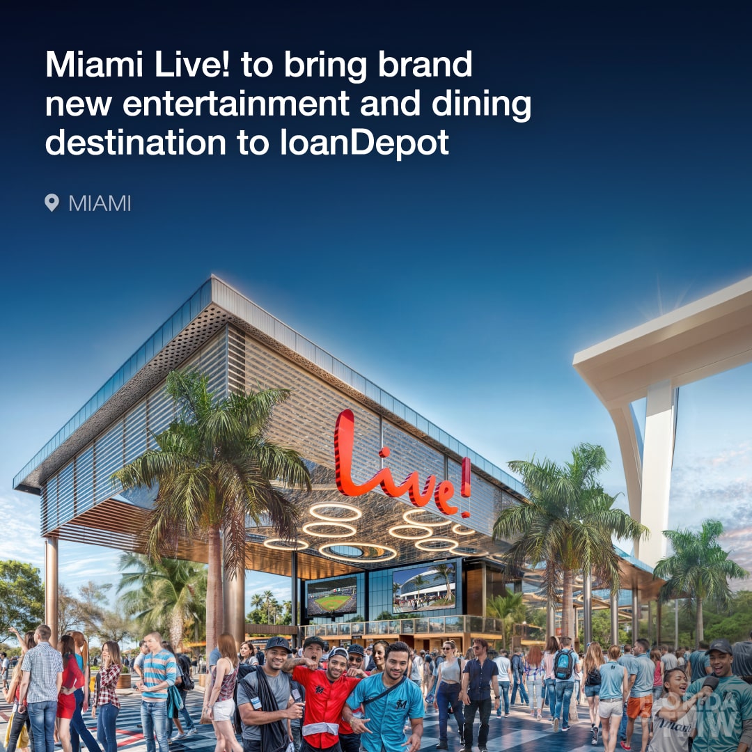 Miami Dolphins and Cordish Companies announce Miami Live!, a new entertainment and dining destination to loanDepot Park