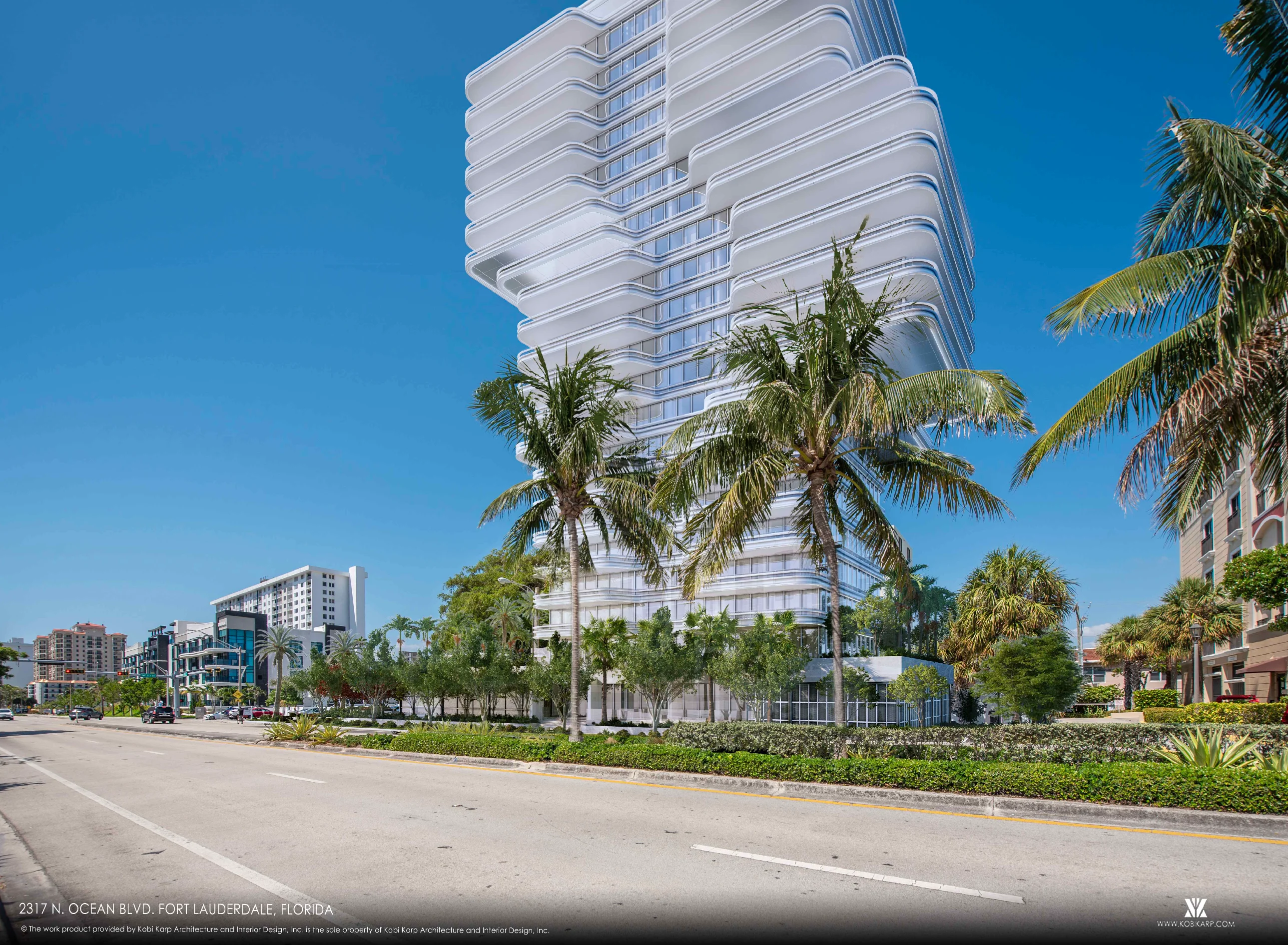 New York-based developer proposes The Amalfi, a 20-story condominium just two blocks away from the beach in Fort Lauderdale