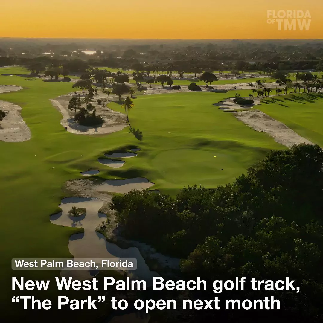 New West Palm Beach golf track, "The Park" to open next month