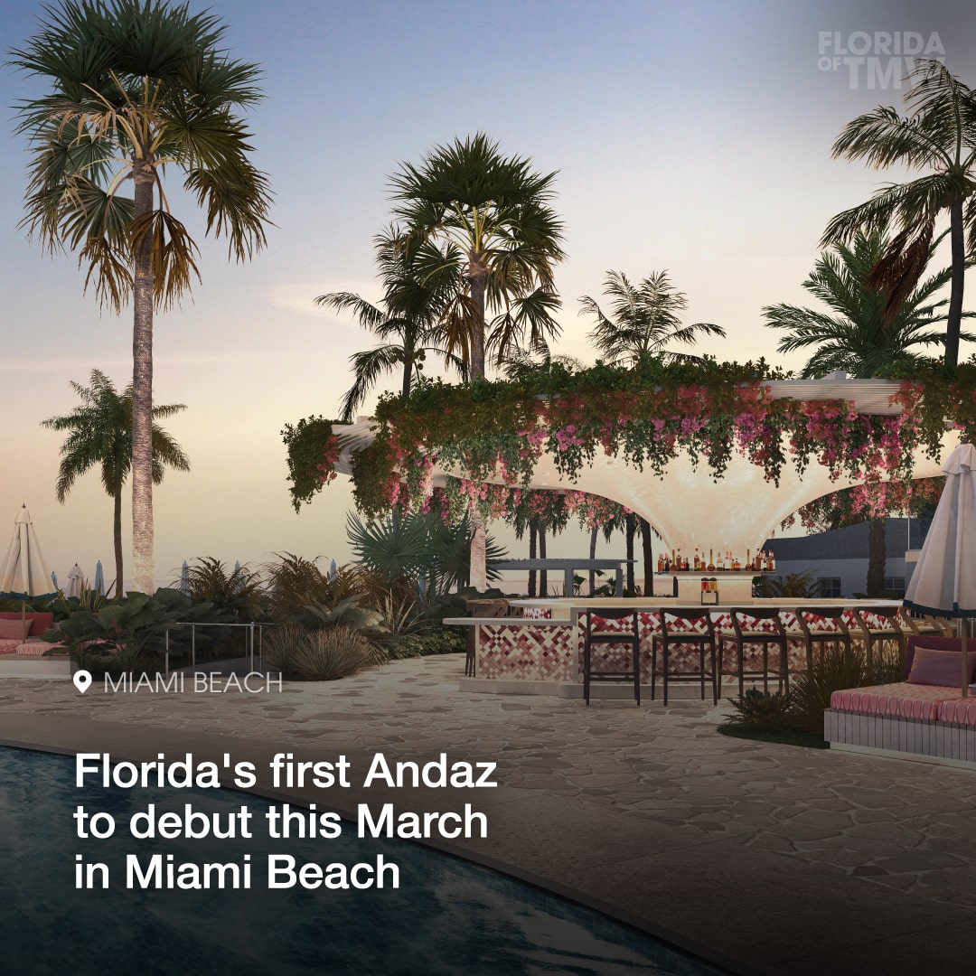 Florida's first Andaz to debut this March in Miami Beach