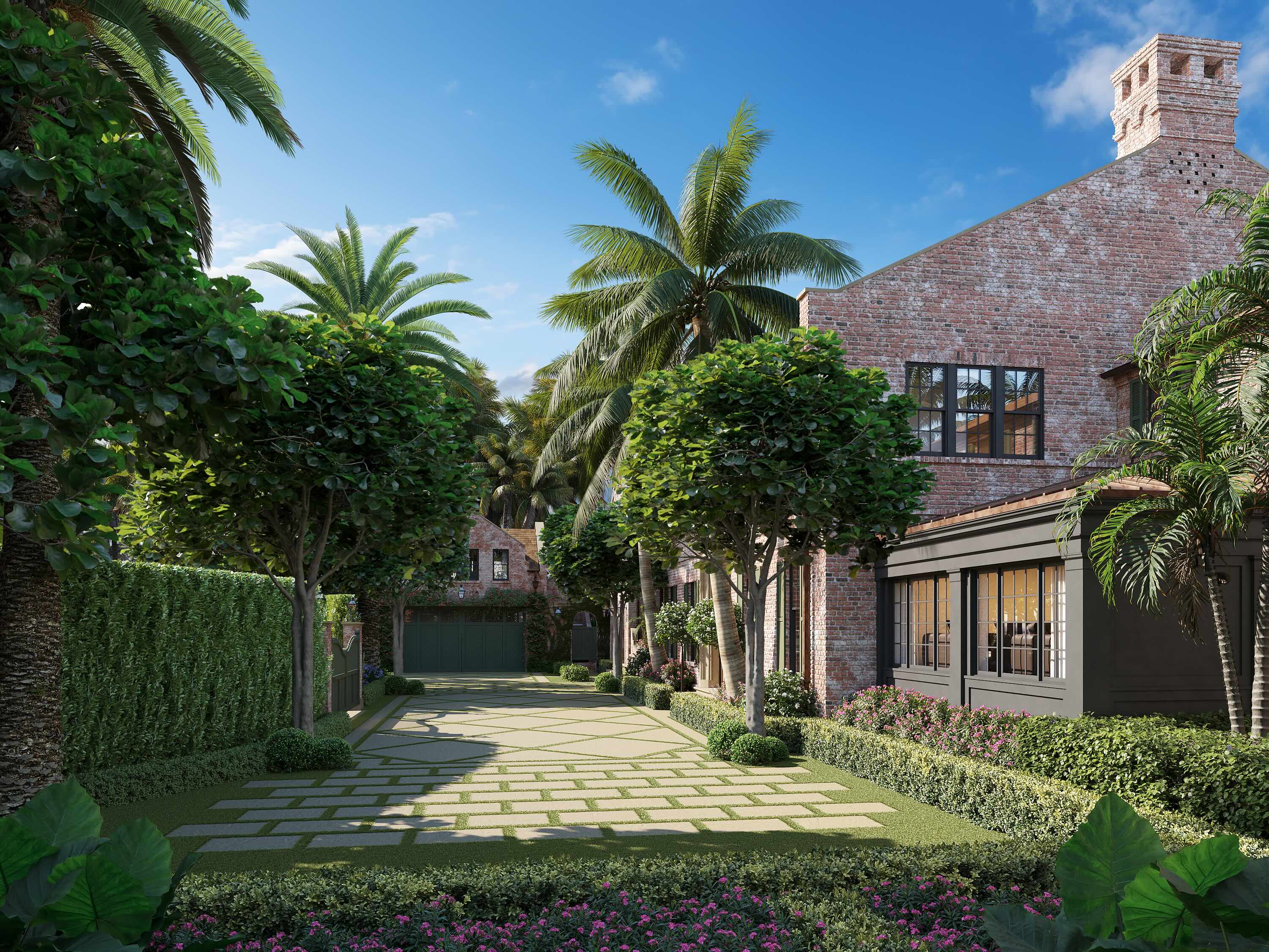 Georgian-inspired brick mansion wins approval from Palm Beach’s Architectural Commission