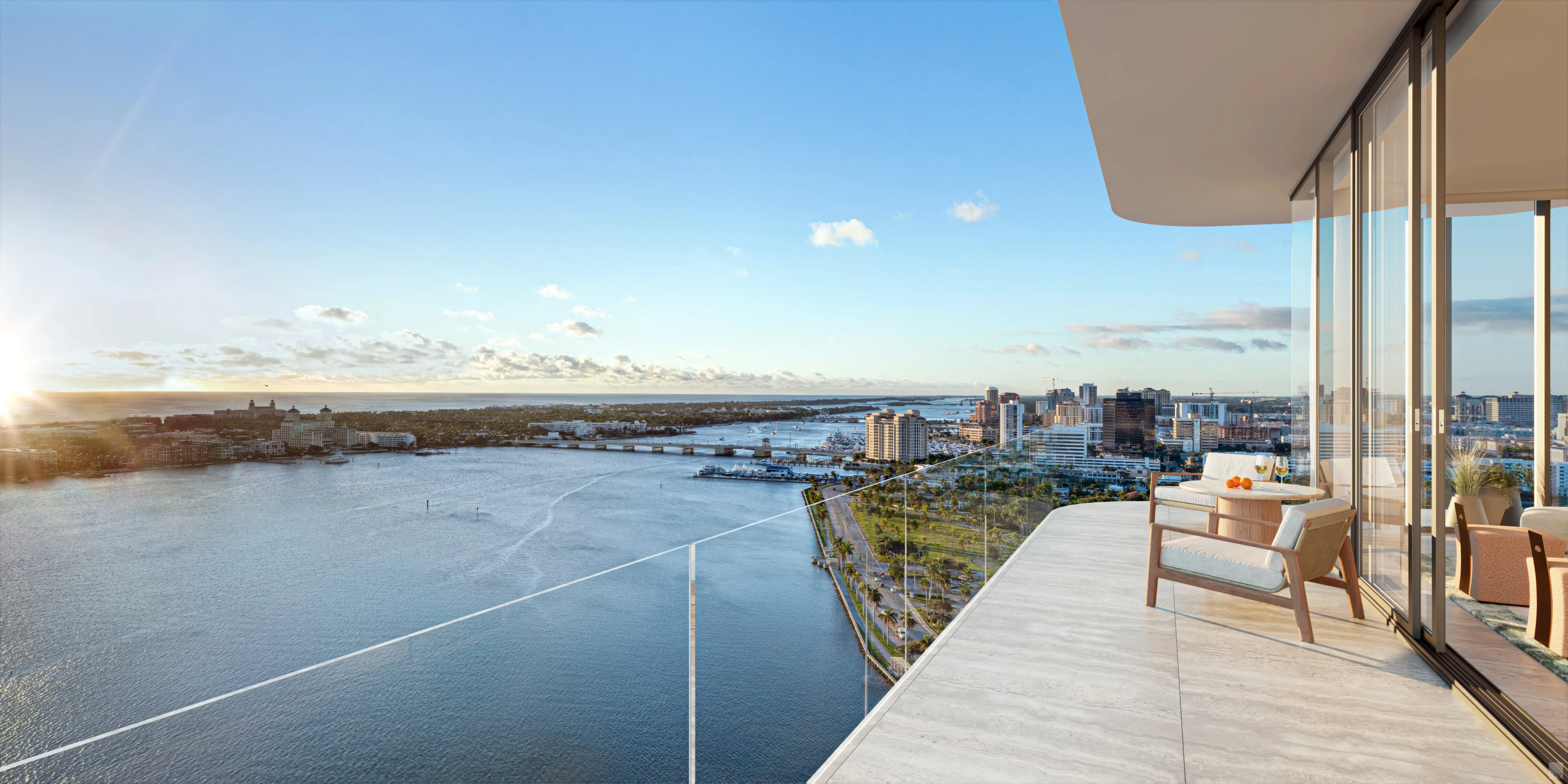 The Related Group plans the Ritz-Carlton Residences, a 28-story luxury condo tower along the waterfront of West Palm Beach, with completion expected in 2027