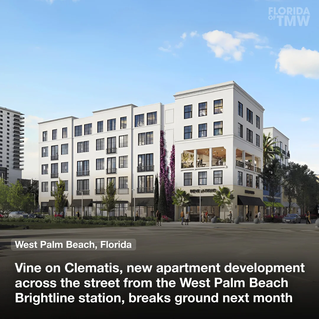 Vine on Clematis, new apartment development on Clematis Street breaks ground next month