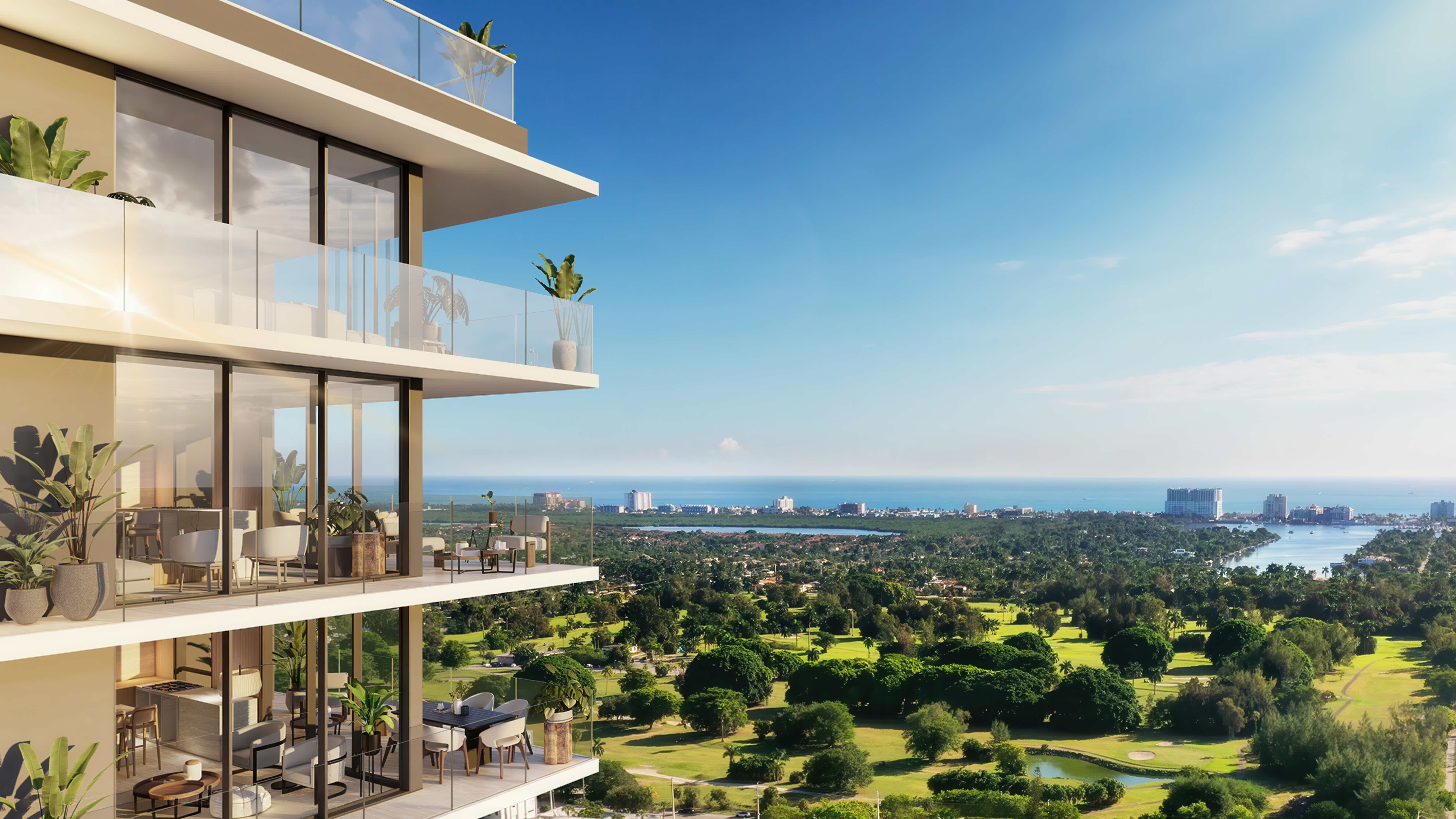 Gaia Residences, ocean-to-golf living in Hollywood