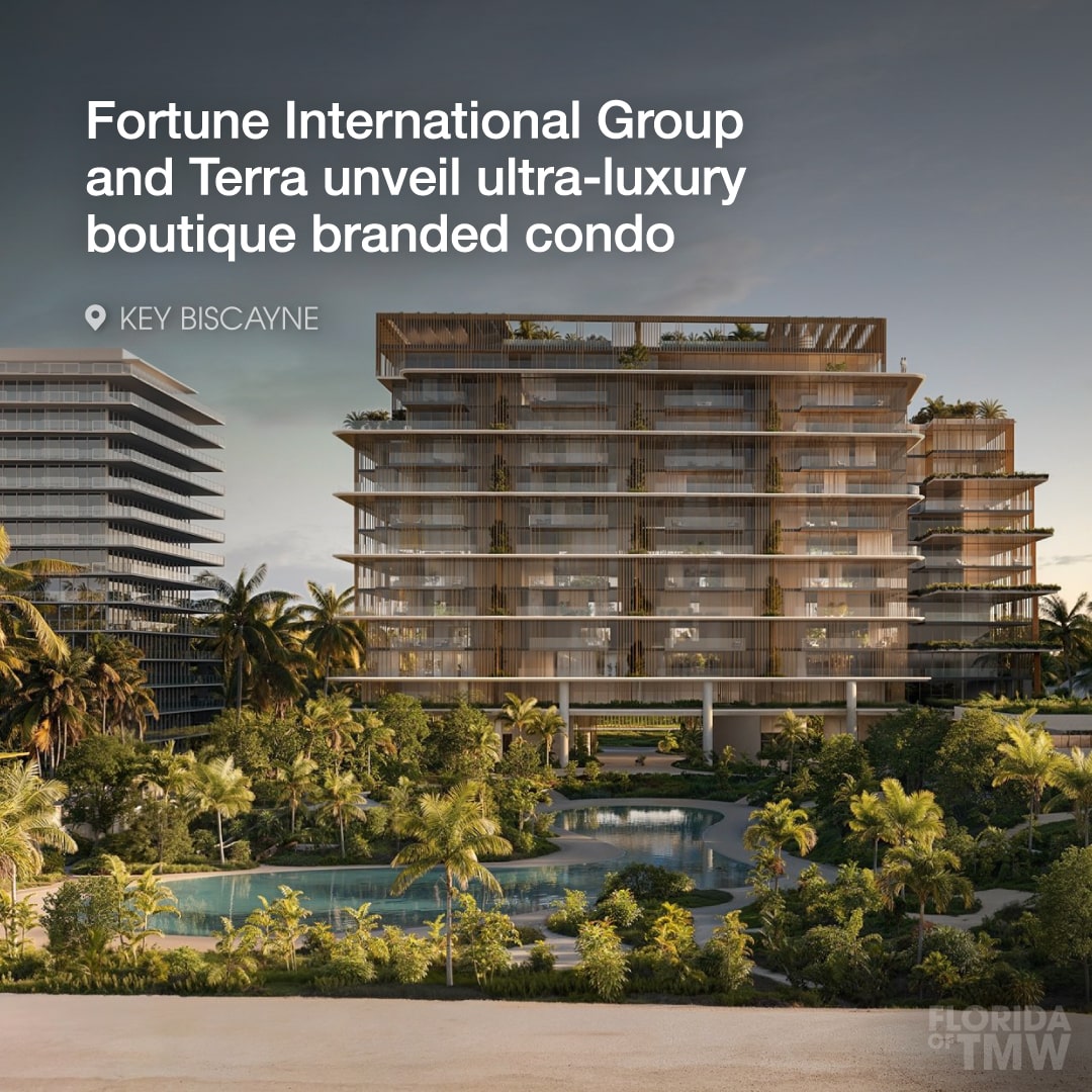 Fortune International Group and Terra unveil ultra-luxury boutique branded condo on Key Biscayne
