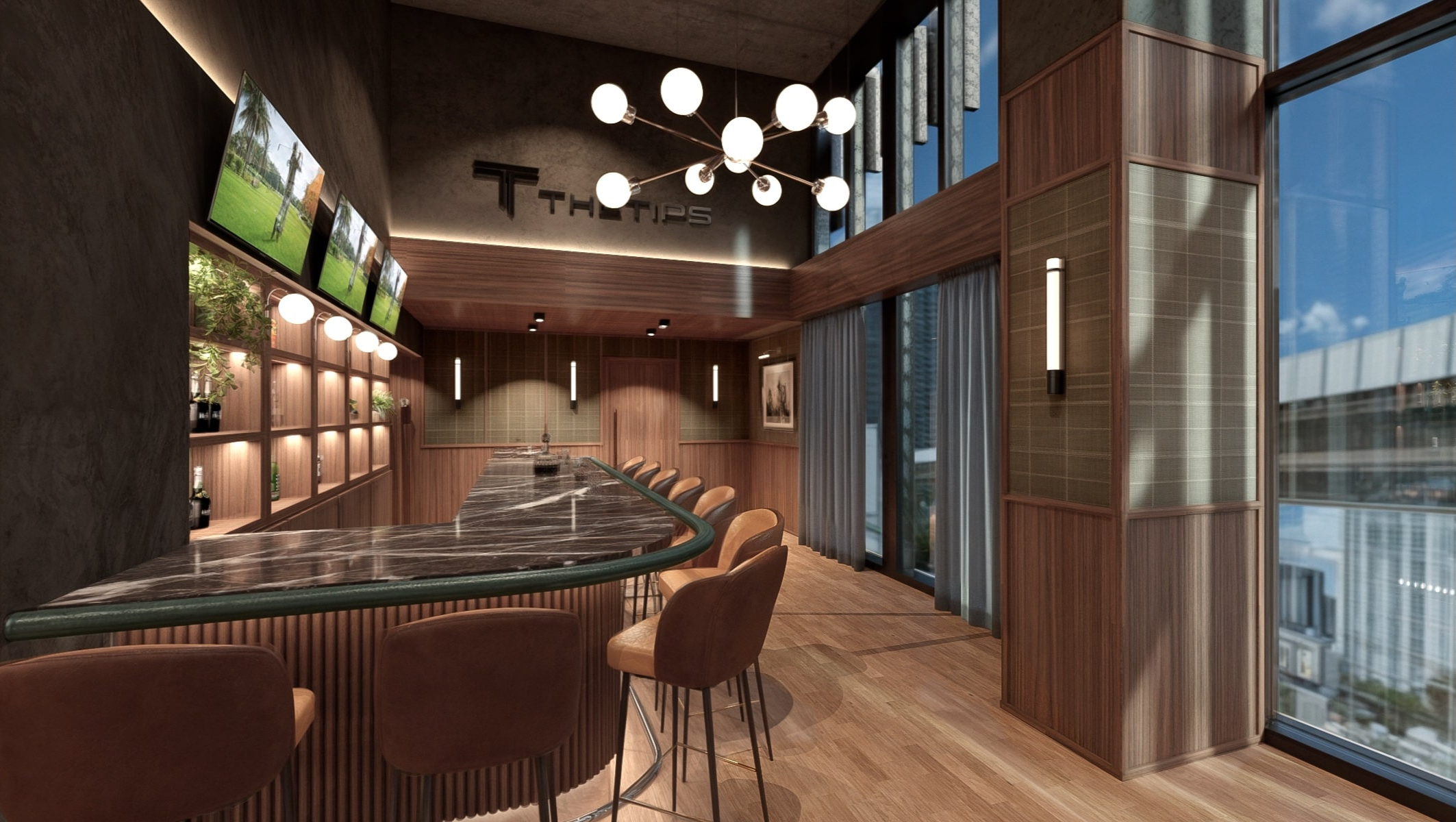 Rendering of The Tips, Miami