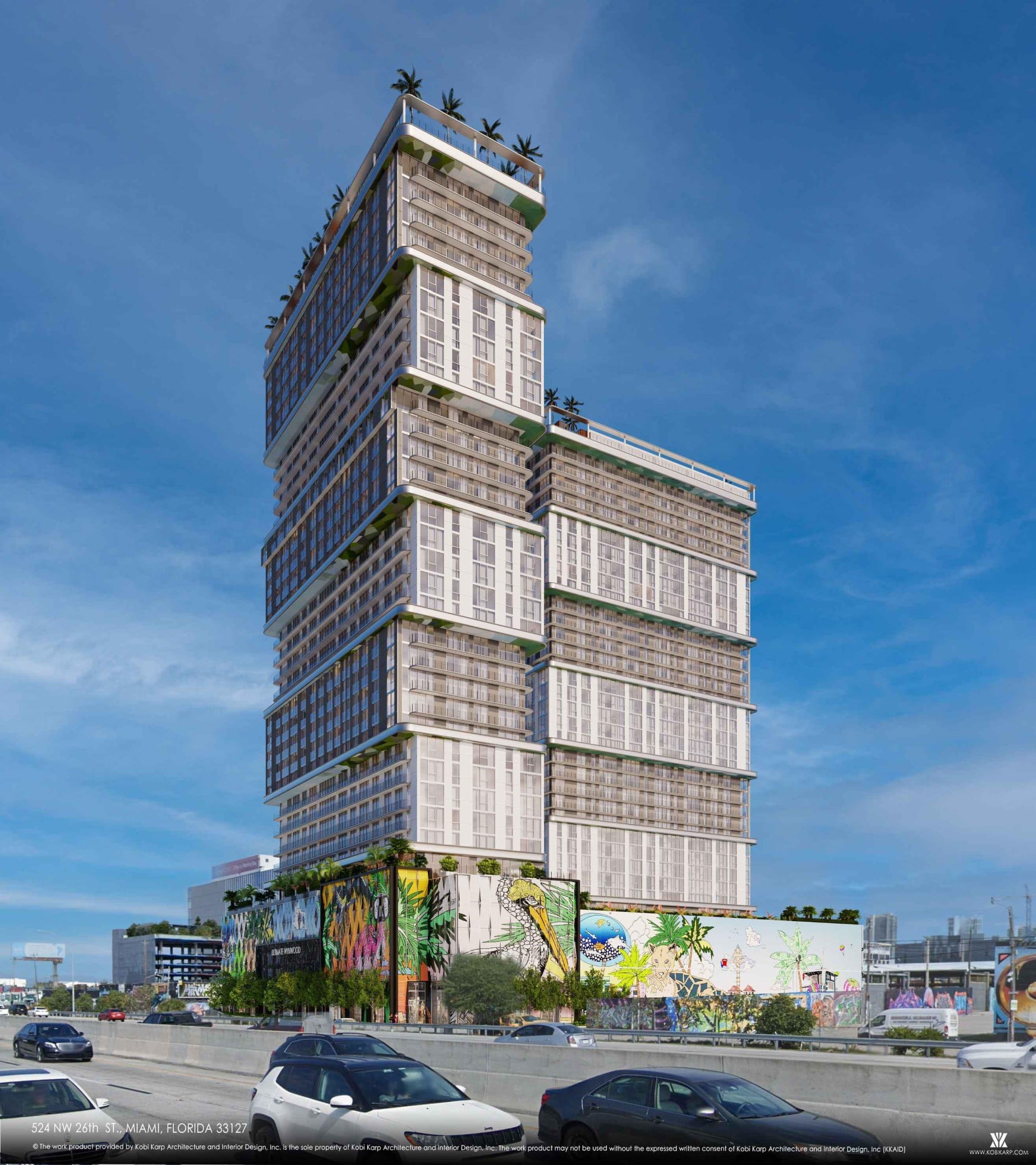 Live Local plans submitted for a pair of 36-story towers dubbed Ultimate Wynwood