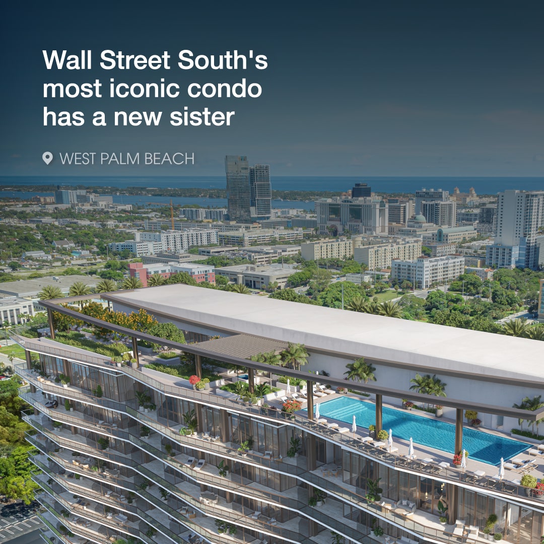 Wall Street South's most iconic condo, The Bristol, now has a new sister