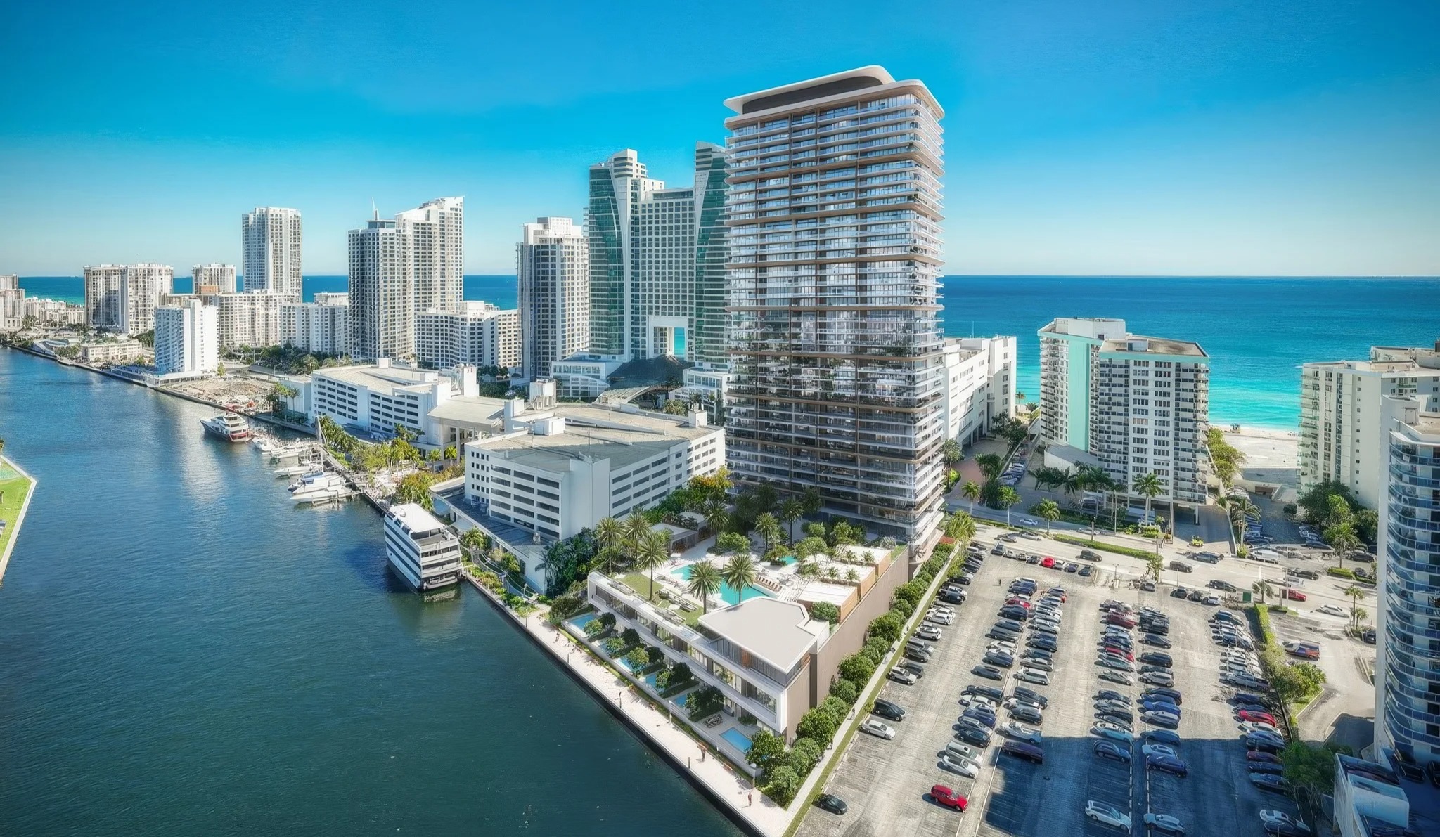 Related Group and BH Group launch sales for Icon Beach, a new 37-story Hollywood condominium project along the Intracoastal Waterway offering 350 homes