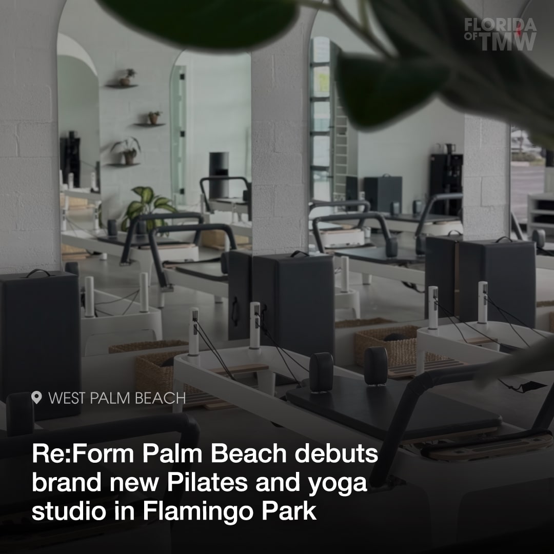 Re:Form Palm Beach debuts brand new Pilates and yoga studio in Flamingo Park
