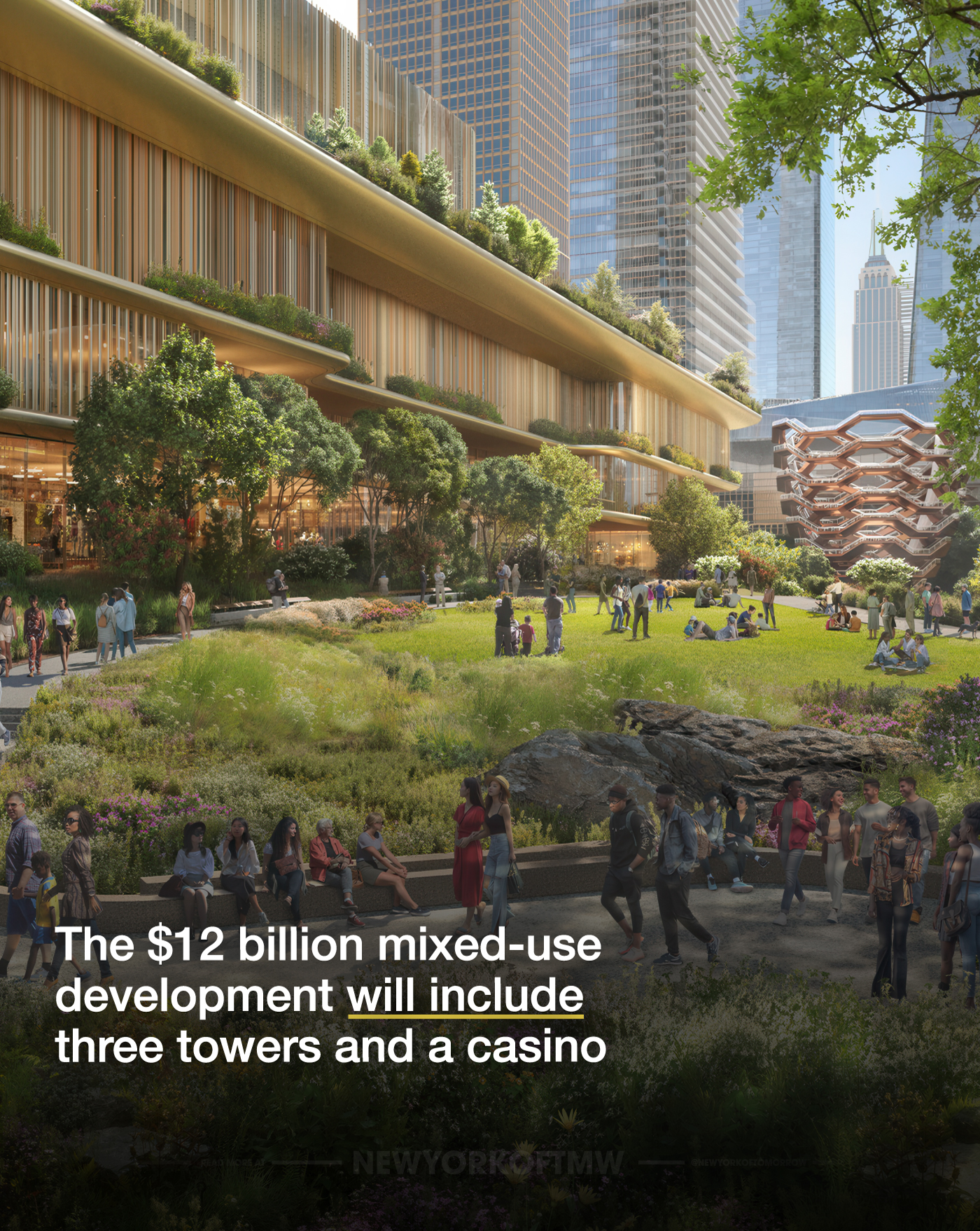 Related Cos. & Wynn Resorts reveal more renderings of Hudson Yards phase two