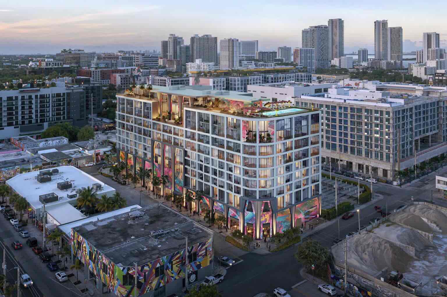 Hotel-condo with rooftop restaurant proposed in Wynwood Arts District