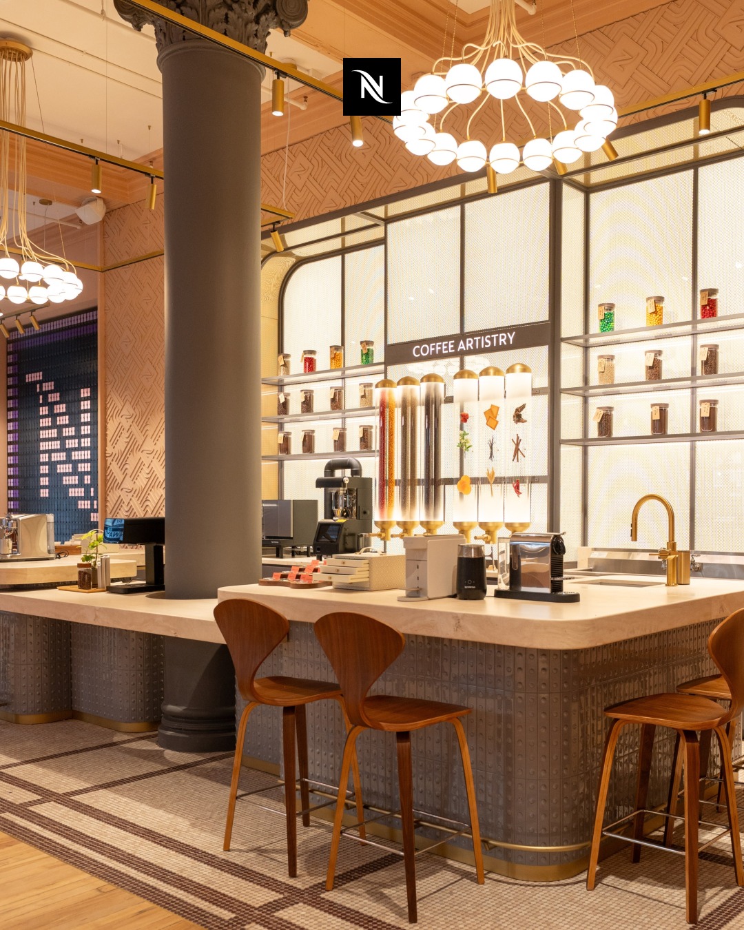 Nespresso opens its largest boutique in Manhattan