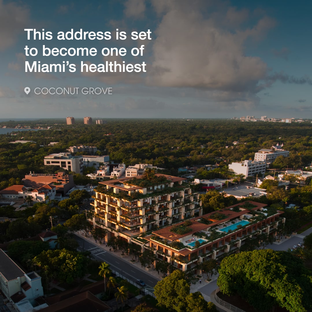 This Coconut Grove address is set to become one of Miami’s healthiest