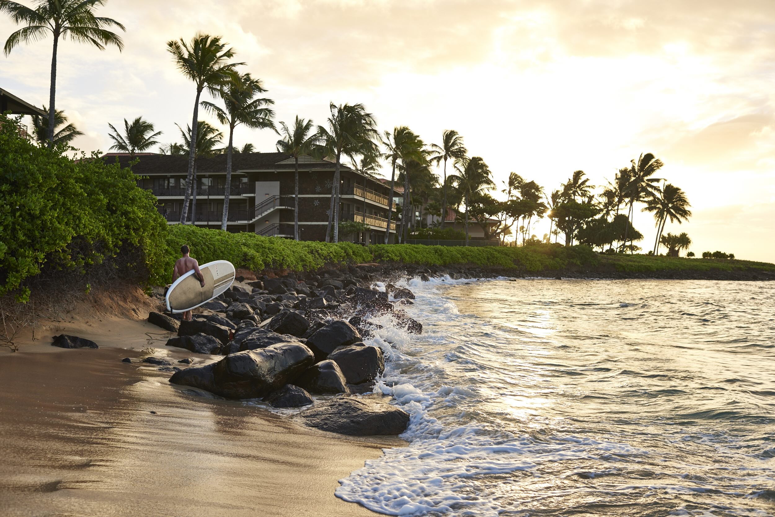 Image: Ko'a Kea Resort on Po'ipu Beach