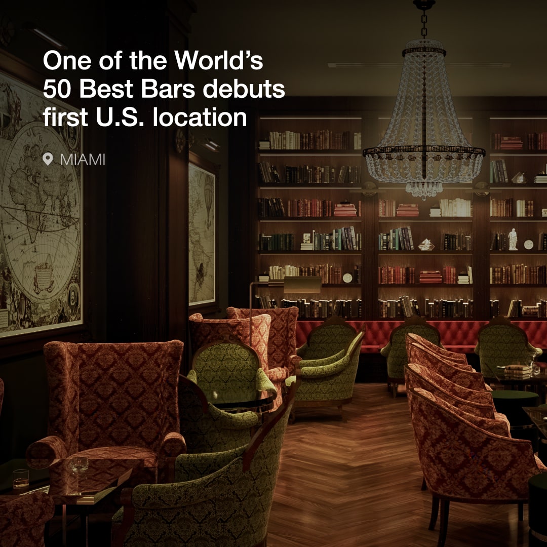 One of the World’s 50 Best Bars debuts first U.S. location