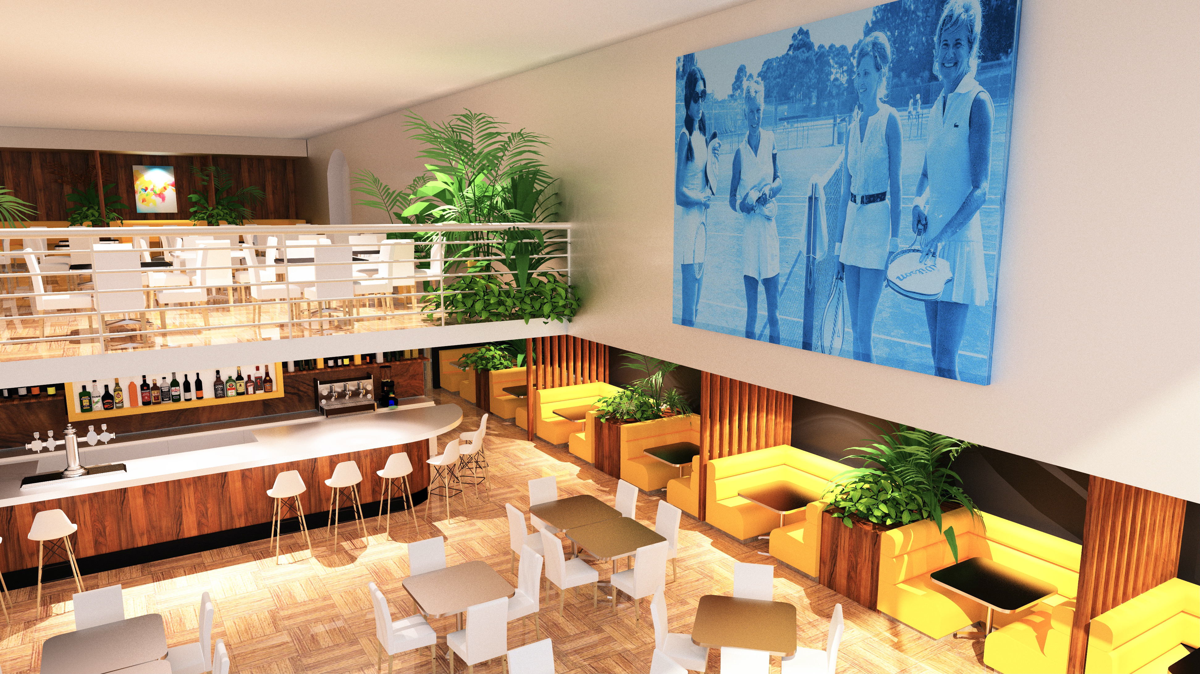 Rendering of Bath & Racquet Club, Sarasota