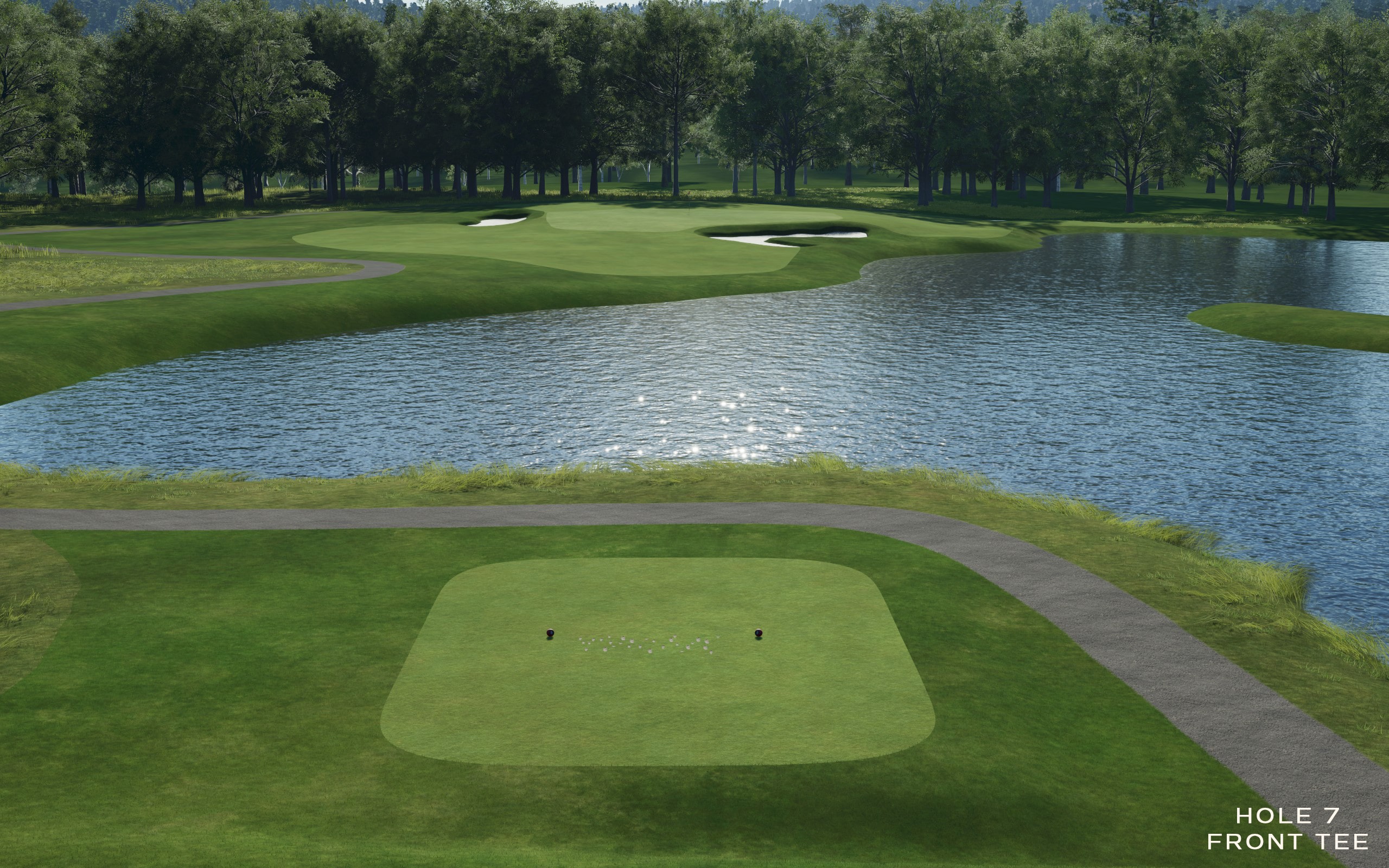 Rendering of Firefly Championship Golf Course