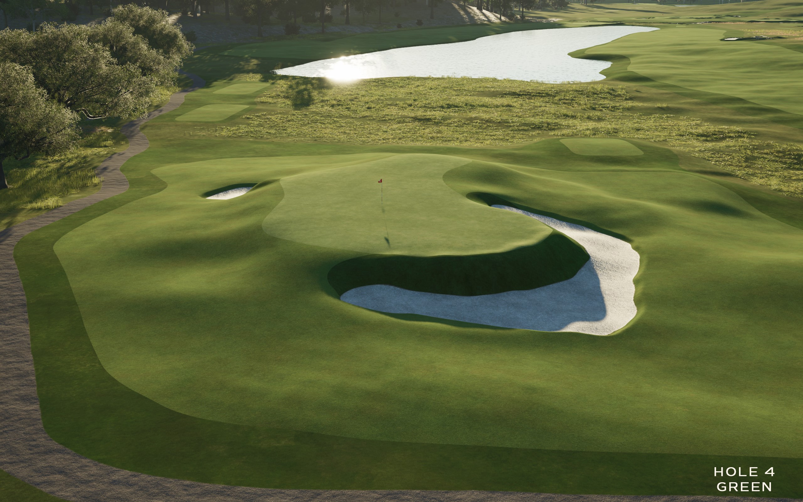 Rendering of Firefly Championship Golf Course