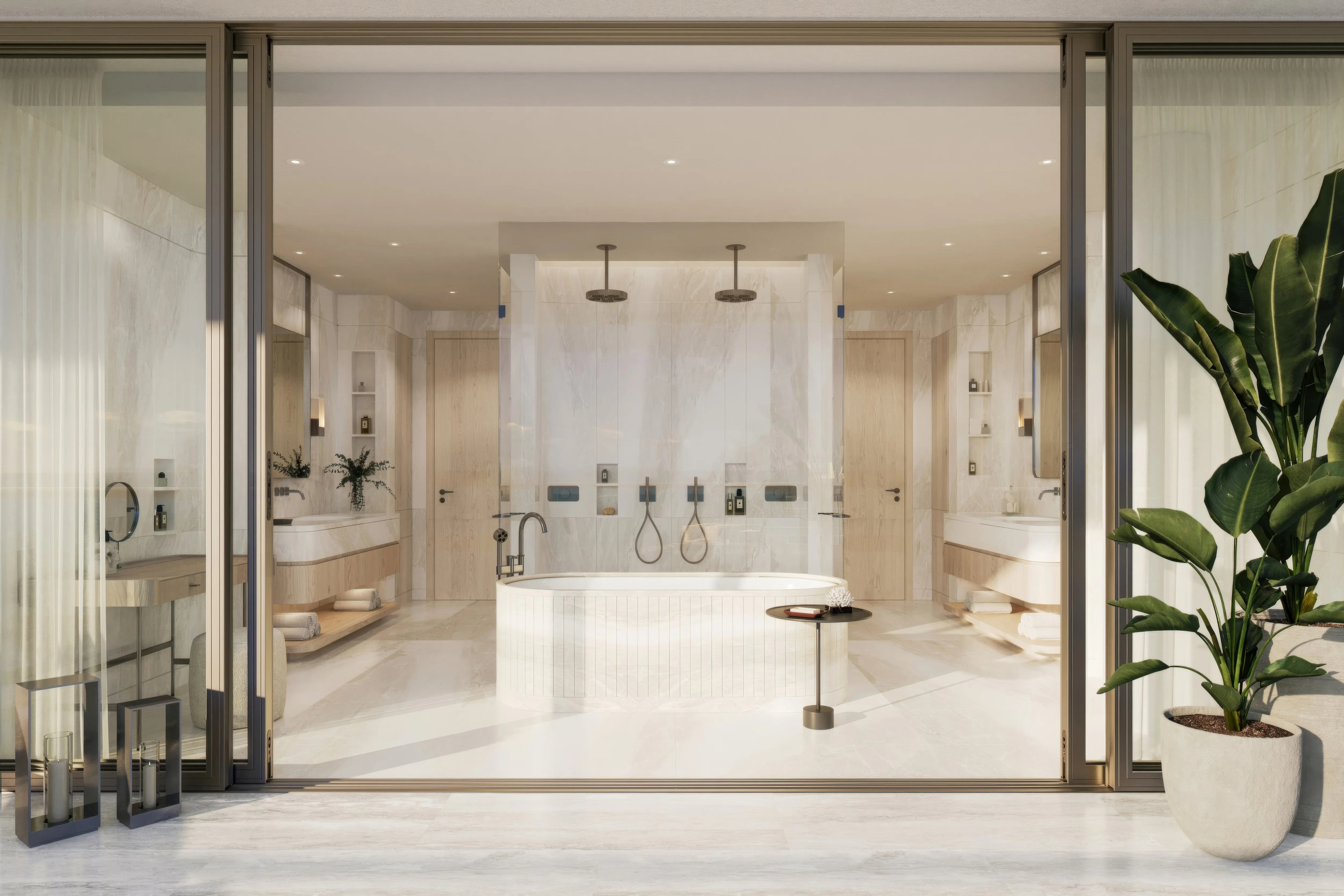 Billionaire Barry Sternlicht's Starwood Capital Group and Mast Capital break ground on the Perigon Miami Beach, an oceanfront condo tower rising 17 stories with 73 units