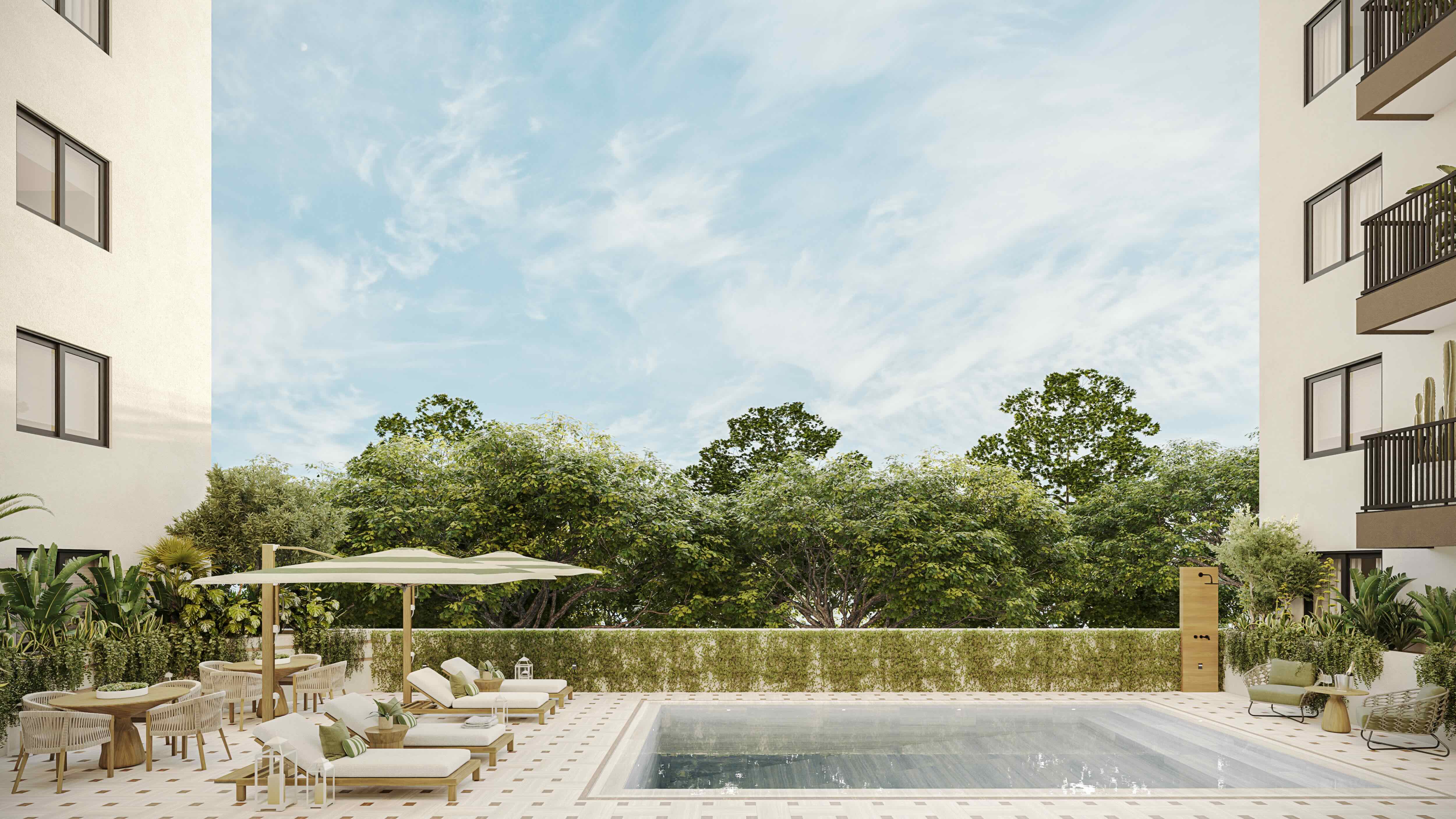 A nature-driven boutique condo in West Brickell