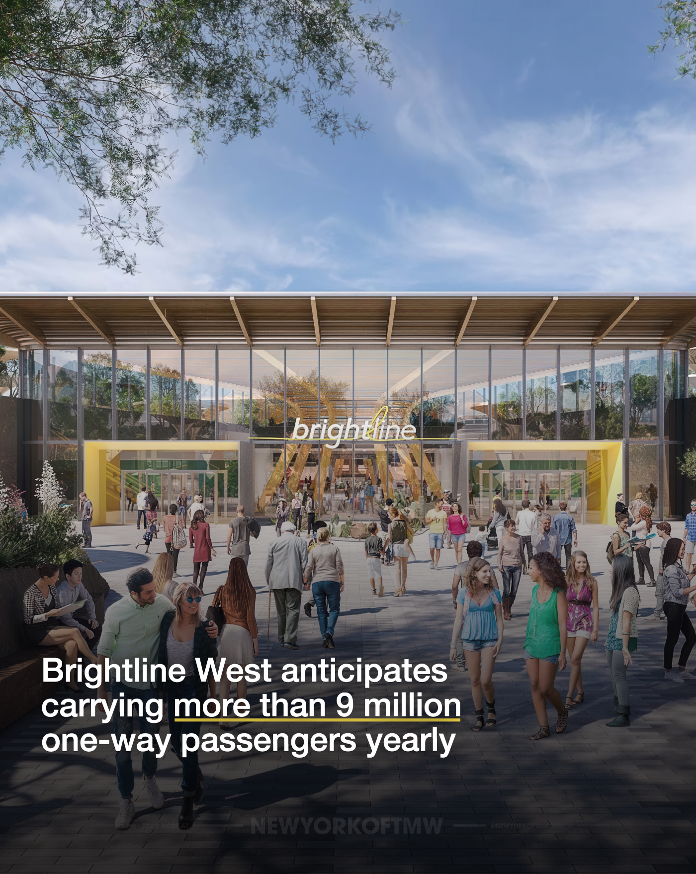 Brightline West and Siemens will build America’s first high-speed train plant in New York