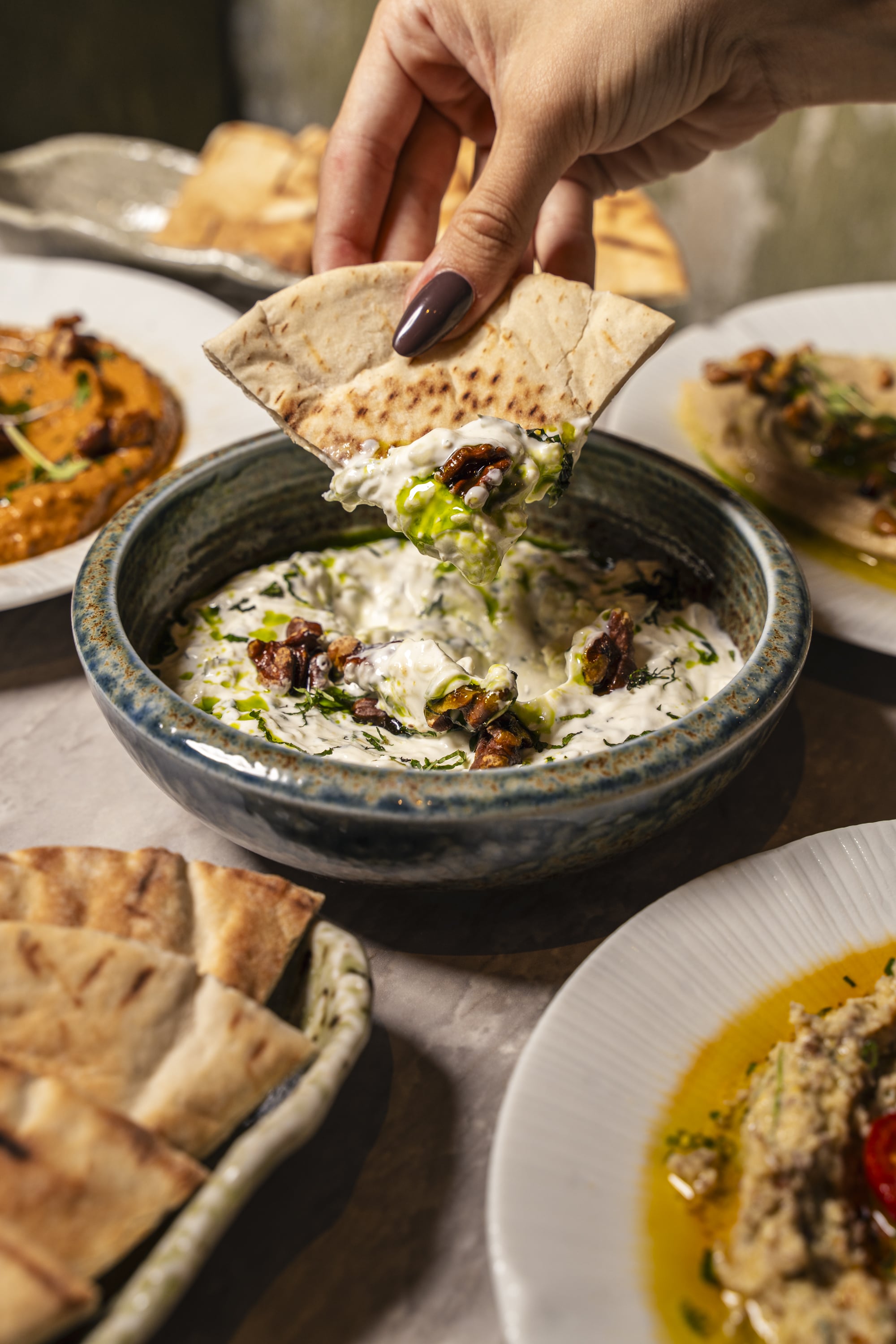 Spreads at AMAVI, James Livingston