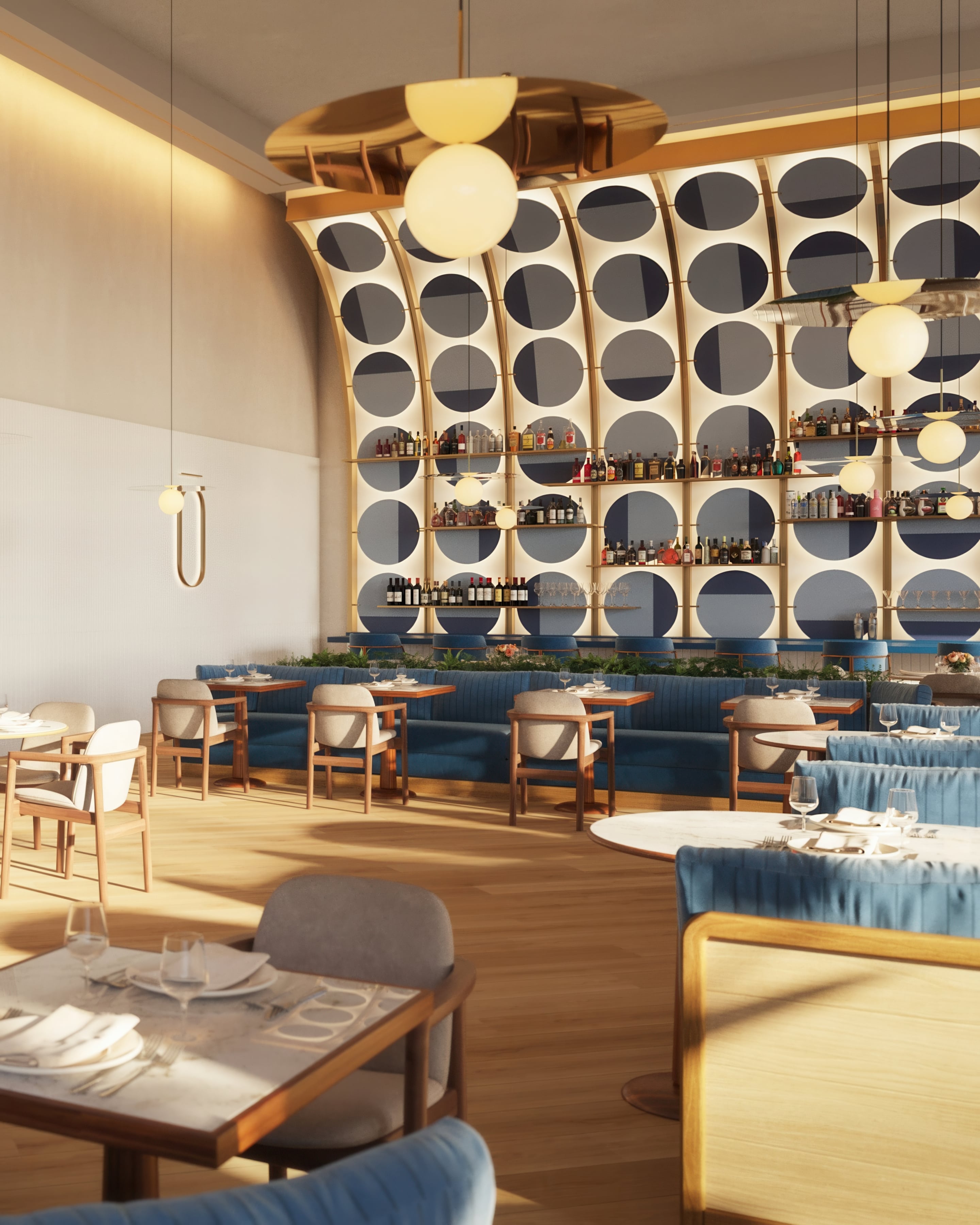 Rendering of Chef José Andrés Signature Restaurant