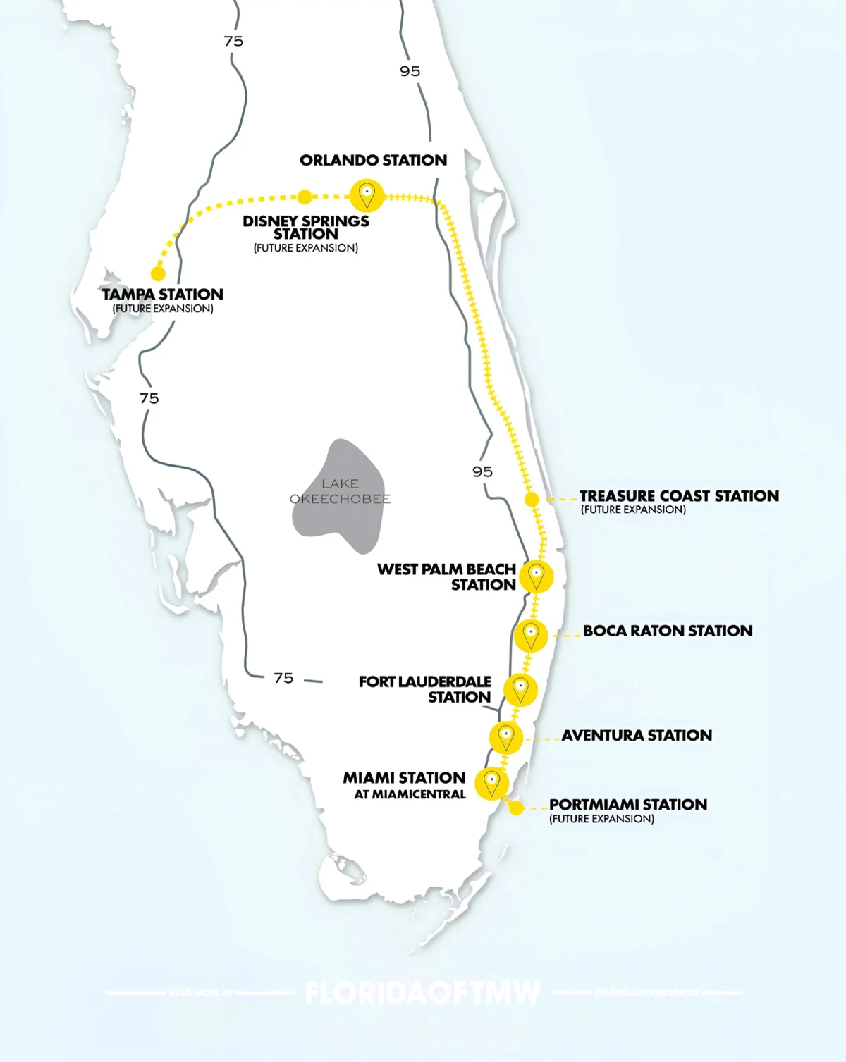 Brightline has received five proposals for a new station on Florida's Treasure Coast, with a decision expected early this year