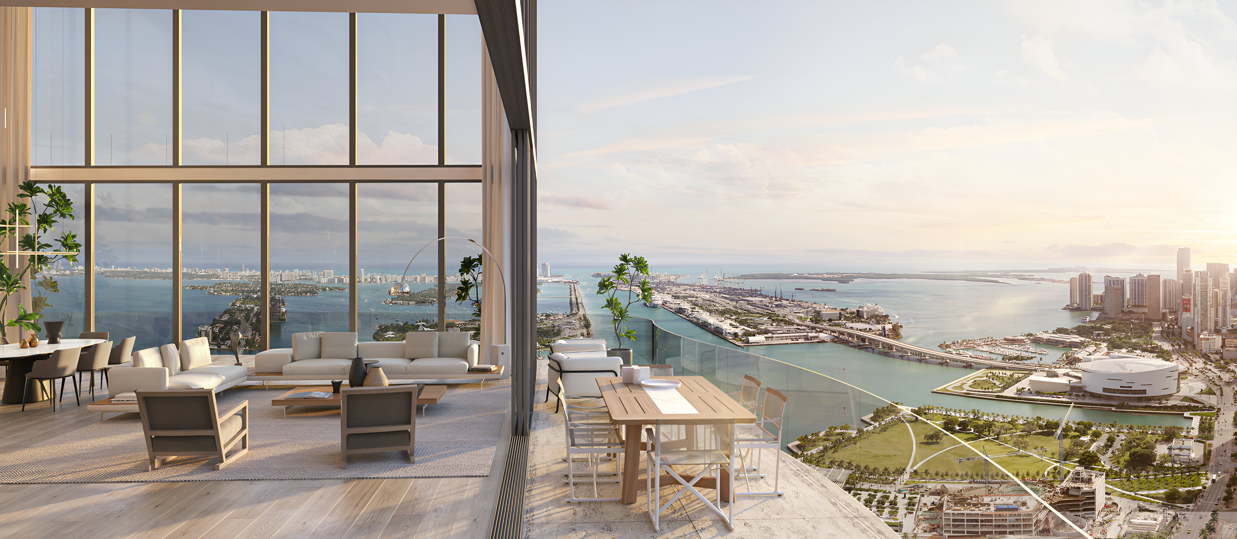 Casa Bella Residences by B&B Italia breaks ground, a 56-story condo development in Miami