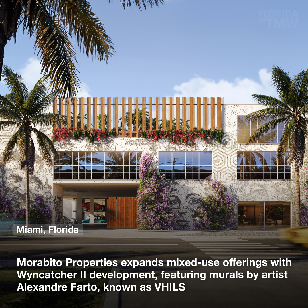 Morabito Properties expands mixed-use offerings with Wyncatcher II development, featuring murals by artist Alexandre Farto, known as VHILS