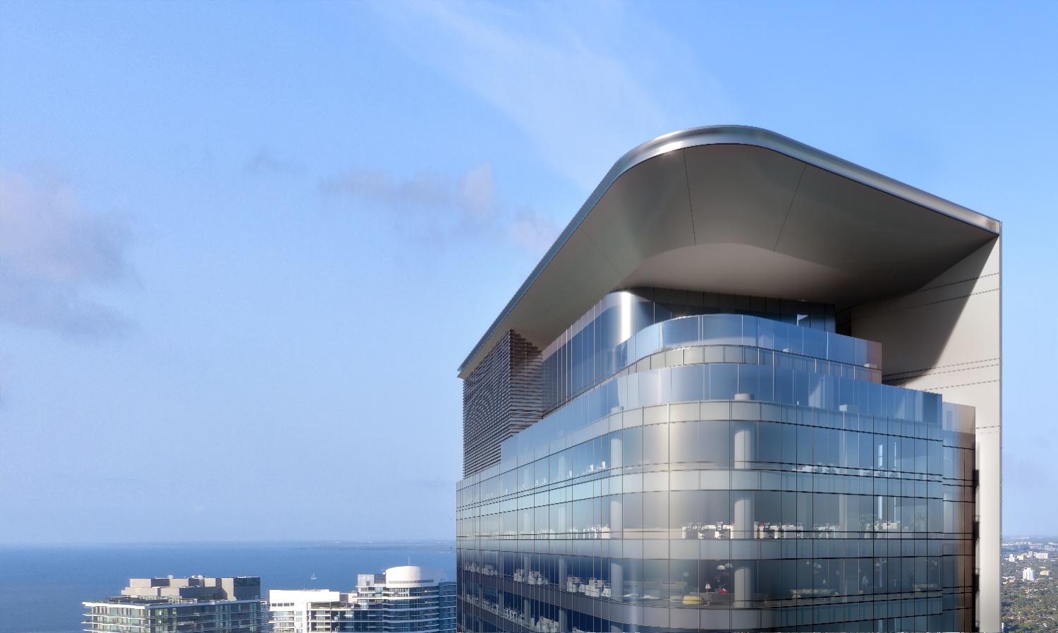 Mediterranean restaurant and club with private members-only lounge coming atop 830 Brickell