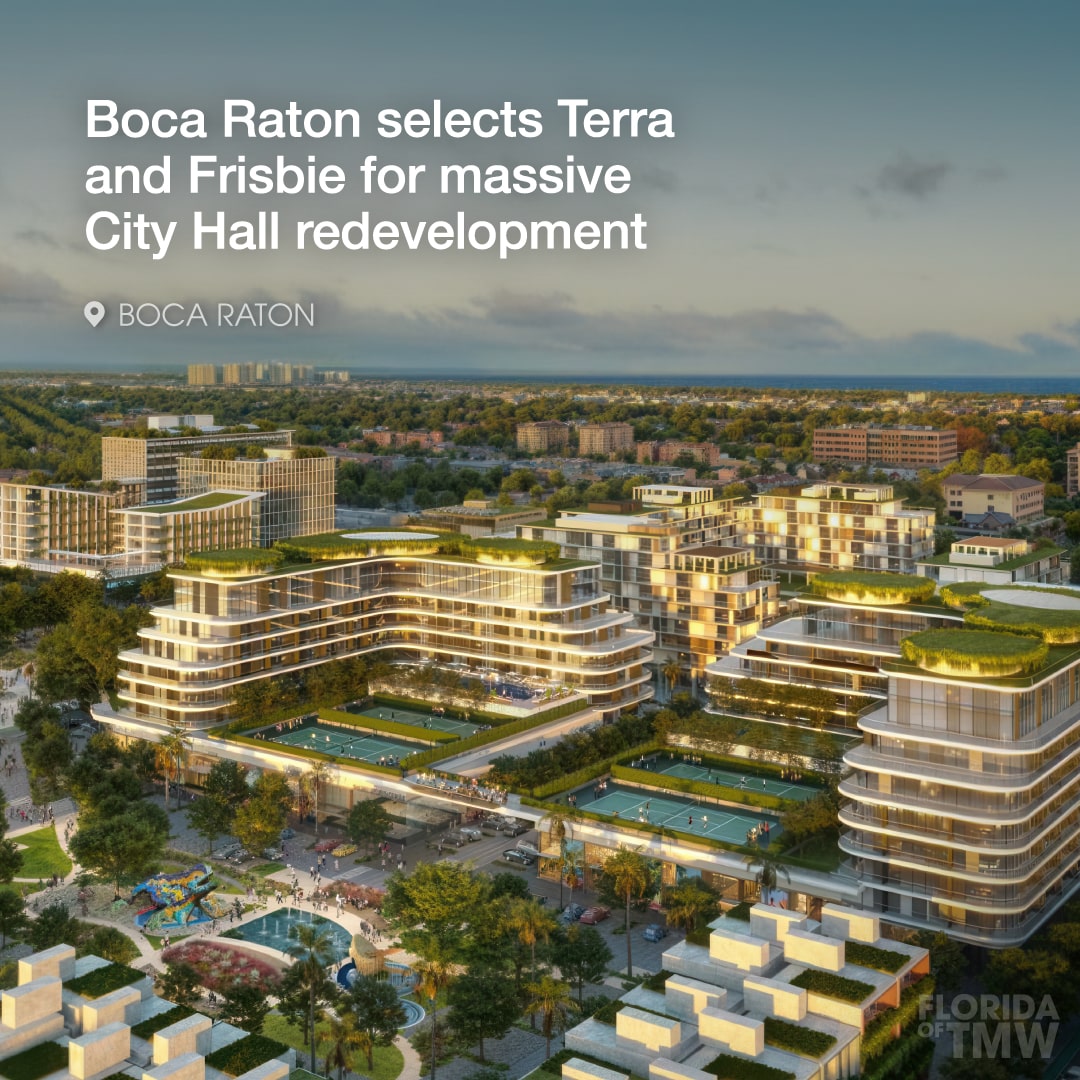 Boca Raton selects Terra and Frisbie for massive City Hall redevelopment